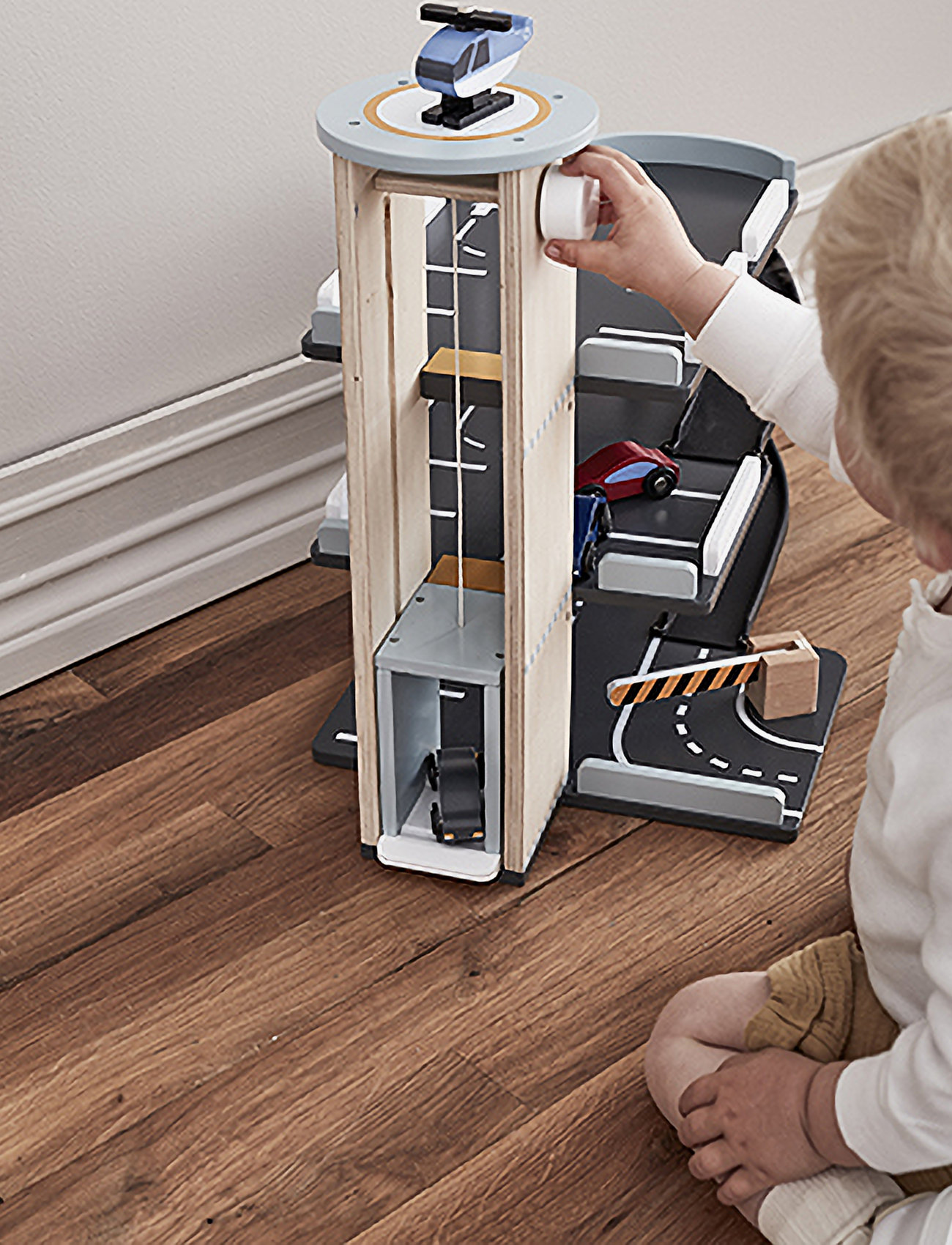 Kid's Concept - Car park AIDEN - garaże dla pojazdów - multi - 4