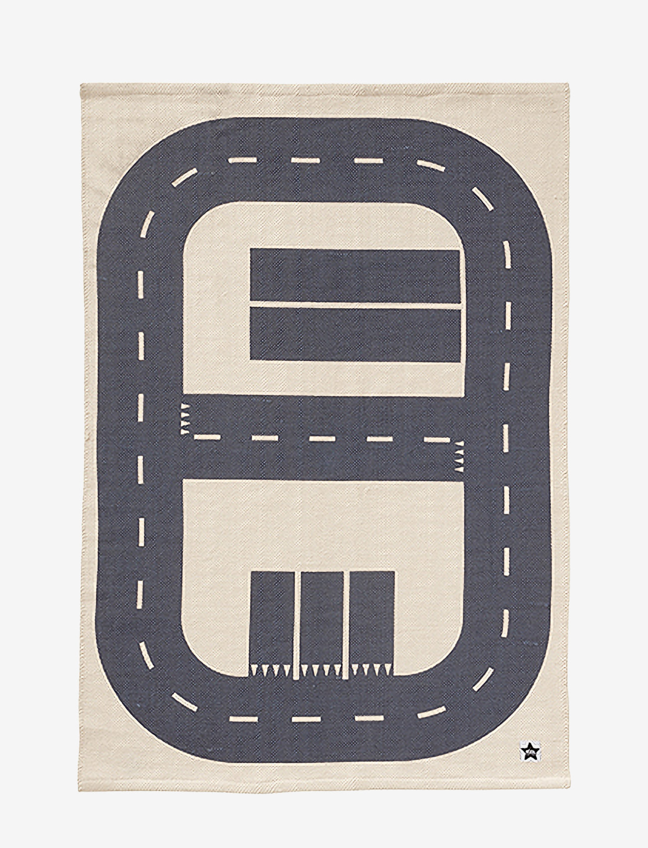Kid's Concept Play Rug Aiden, 130X90X1 cm, Rugs And Carpets, Mehrfarbig/gemustert - Rectangular Rugs, Kinder