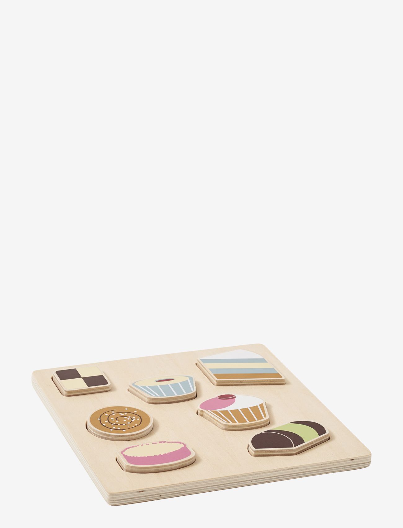 Kid's Concept - Puzzle swedish fika BISTRO - knoppussel - multi - 1