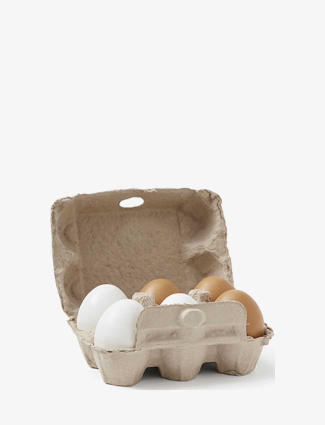 Kid's Concept - Eggs 6 pcs BISTRO - legemad & legekager - nature - 0
