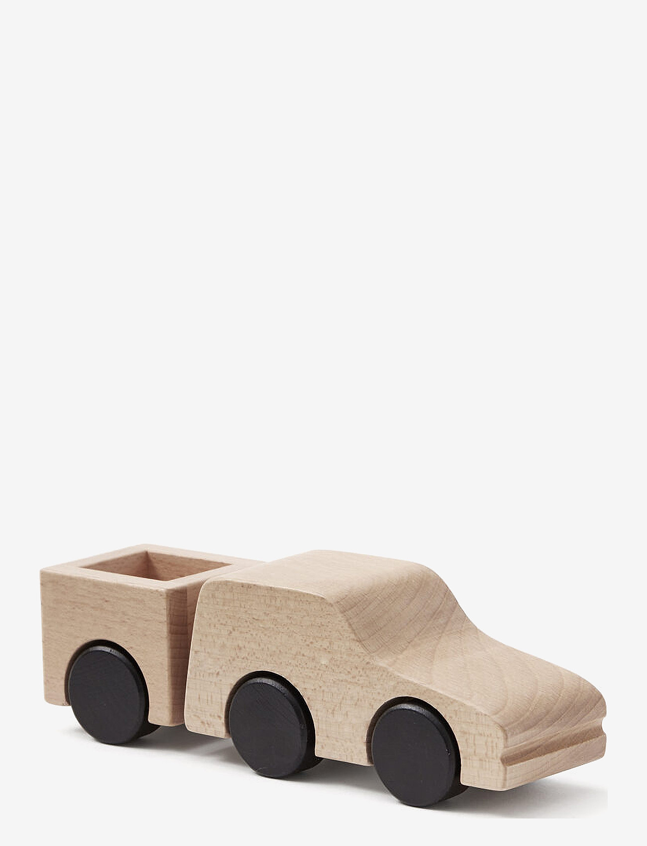 Kid's Concept - Car pickup AIDEN - houten figuren - nature - 0