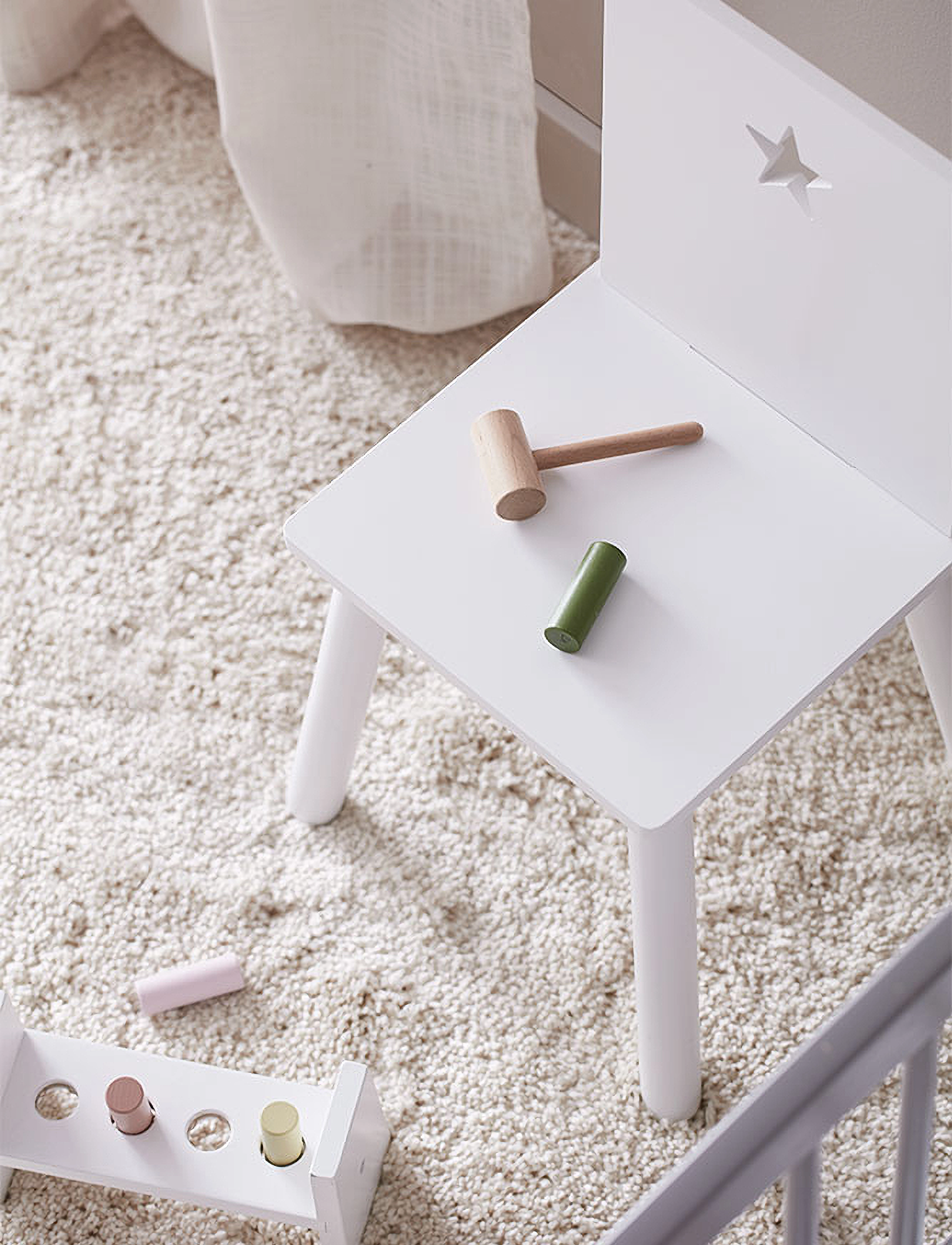 Kid's Concept - Chair white STAR - tuolit & jakkarat - white - 3