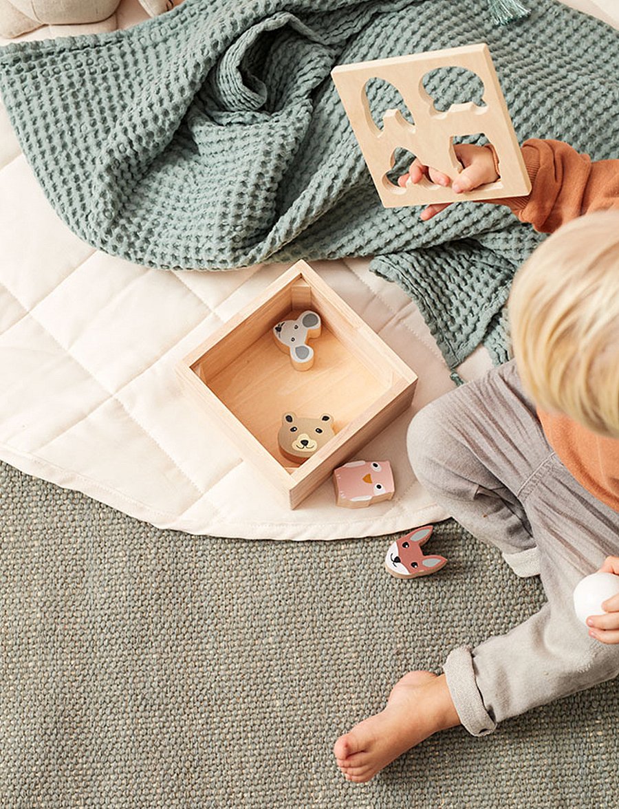 Kid's Concept - Sorter box EDVIN - lowest prices - nature - 2
