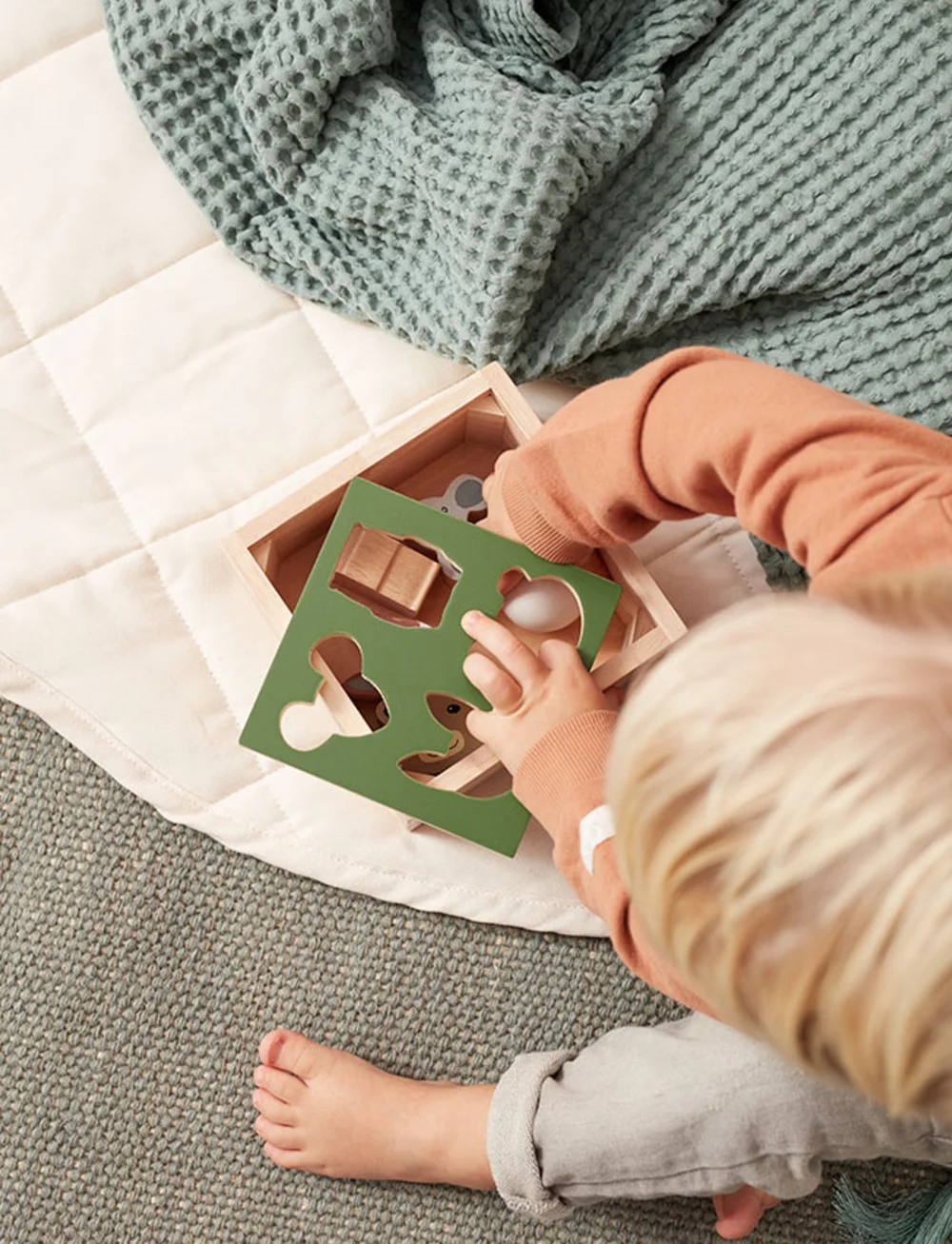 Kid's Concept - Sorter box EDVIN - sortierspiel - nature - 3