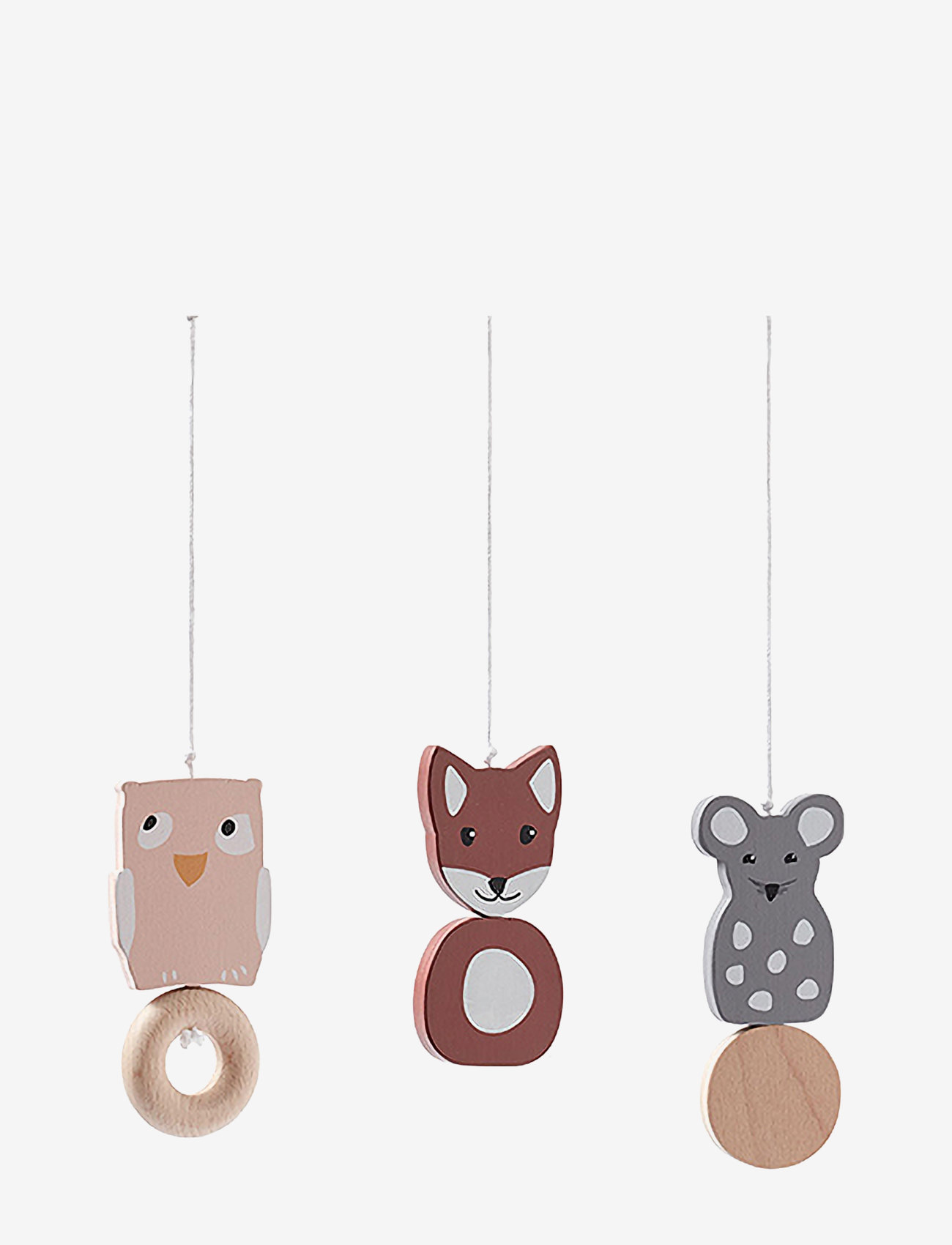 Kid's Concept - Baby gym figures wood EDVIN - mängukaared - multi - 0