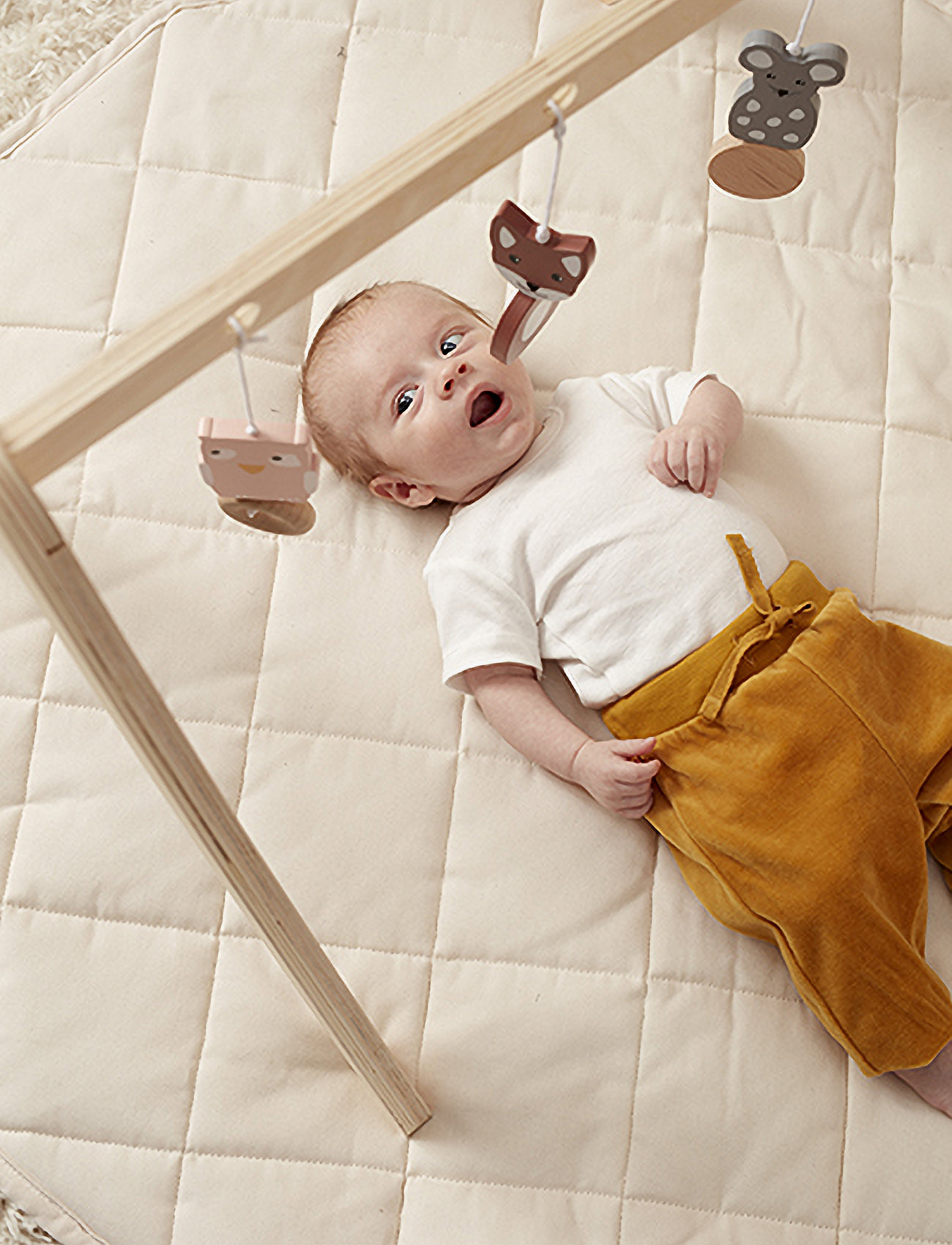 Kid's Concept - Baby gym figures wood EDVIN - aktivitetscentre - multi - 3