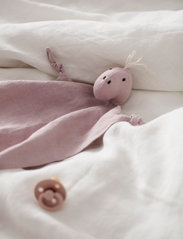 Kid's Concept - Comfort blanket Dino linen pink NEO - snuttefiltar - light pink - 3