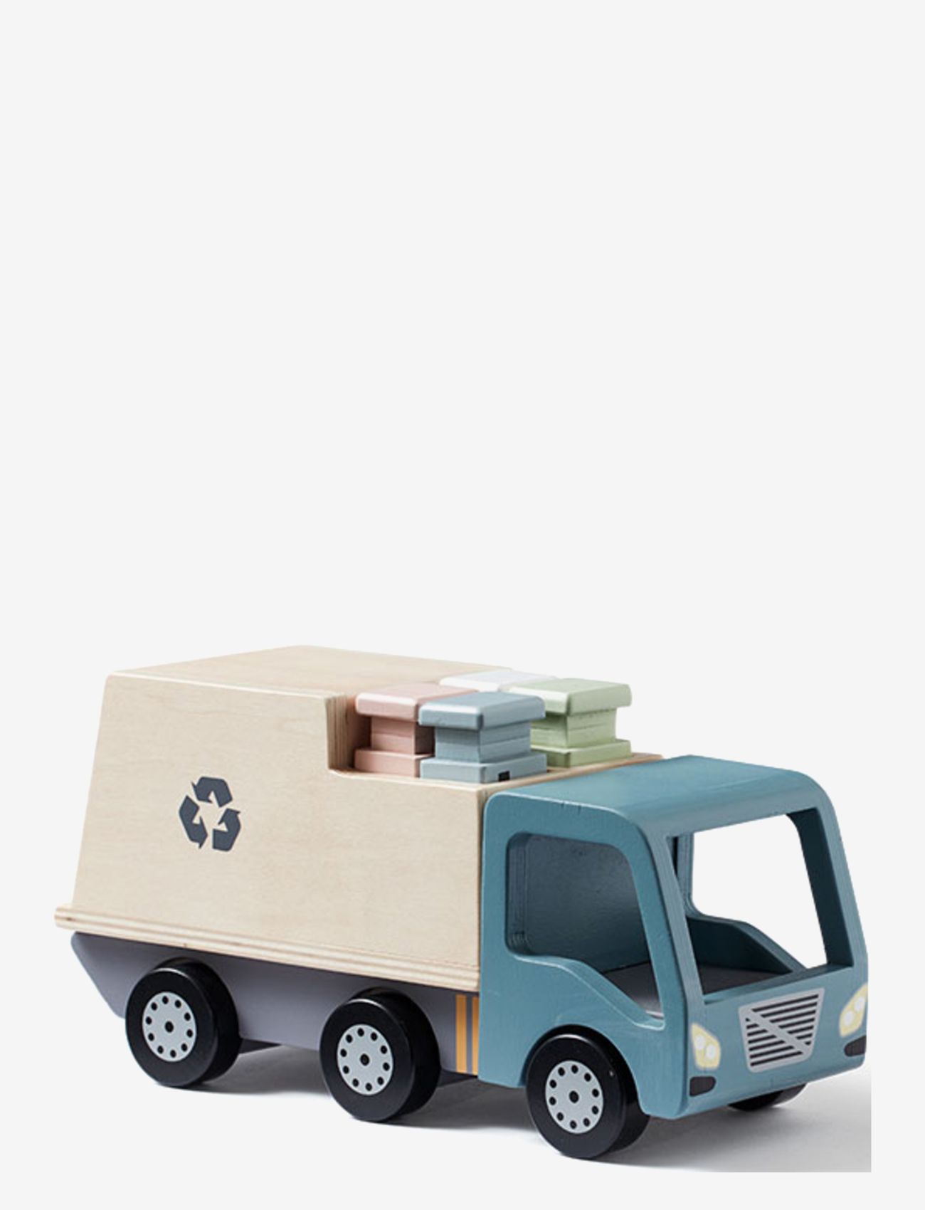 Kid's Concept - Garbage truck AIDEN - legekøretøjer - multi - 0