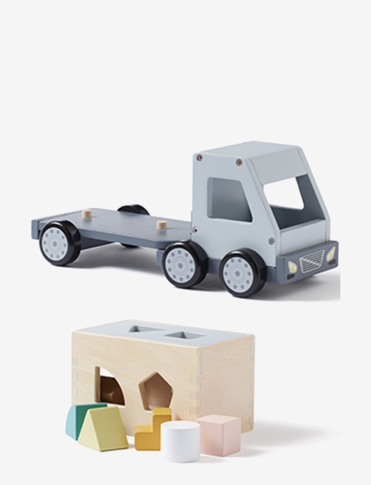 Kid's Concept - Sorter truck AIDEN - plocklådor - multi - 2
