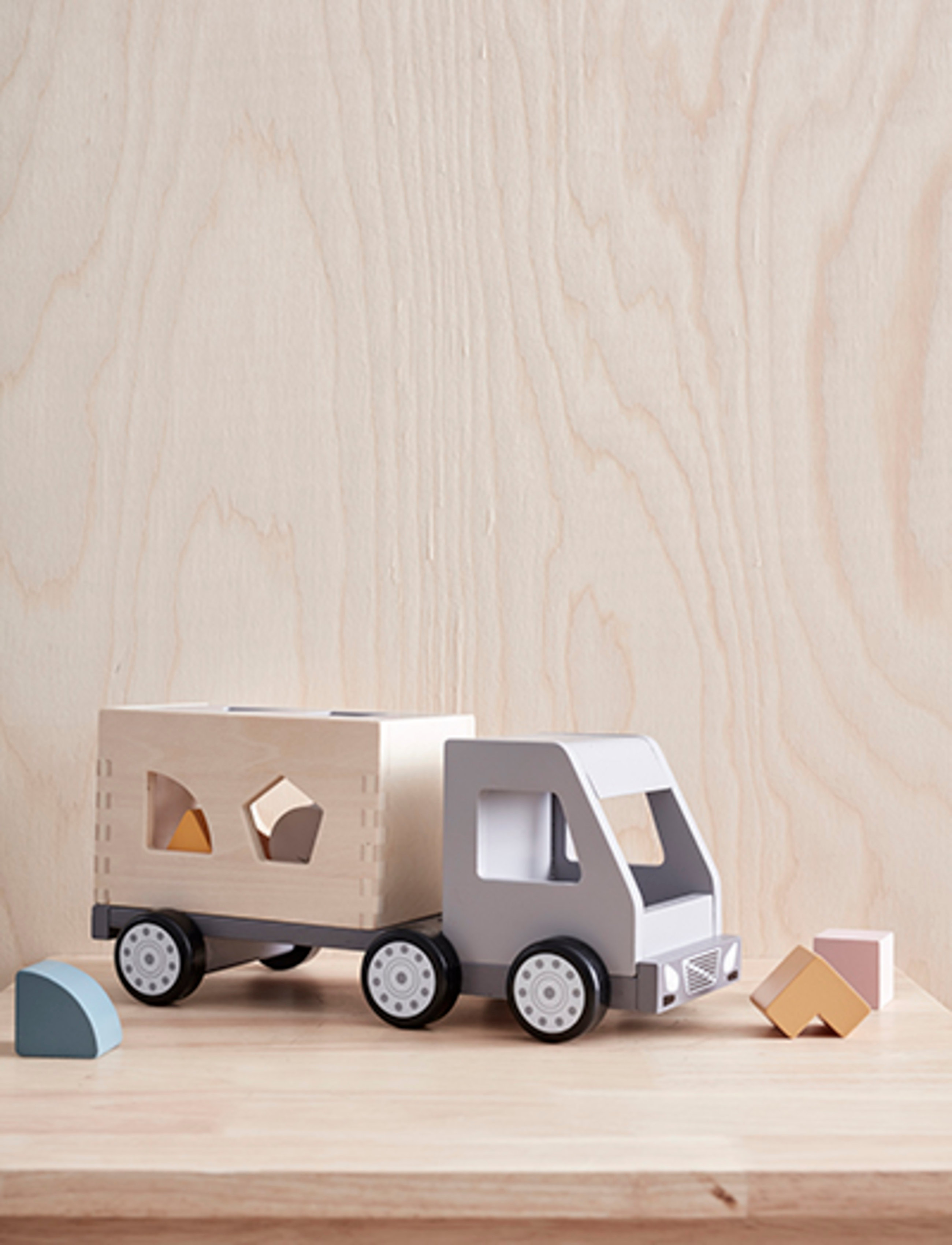 Kid's Concept Sorter Truck Aiden, Børn, Sorting Box Toy, Blå, Str: ONE SIZE