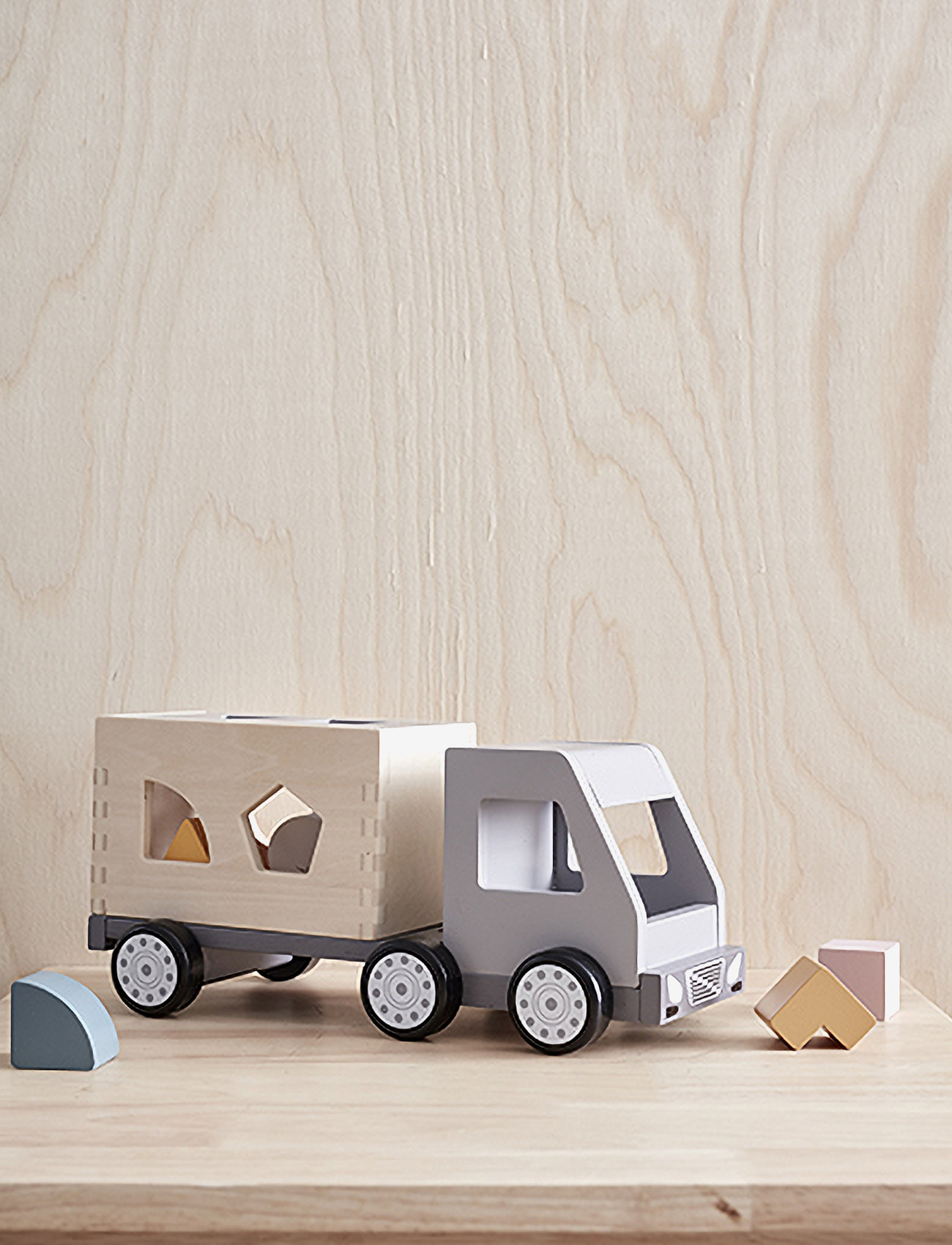 Kid's Concept - Sorter truck AIDEN - plocklådor - multi - 4