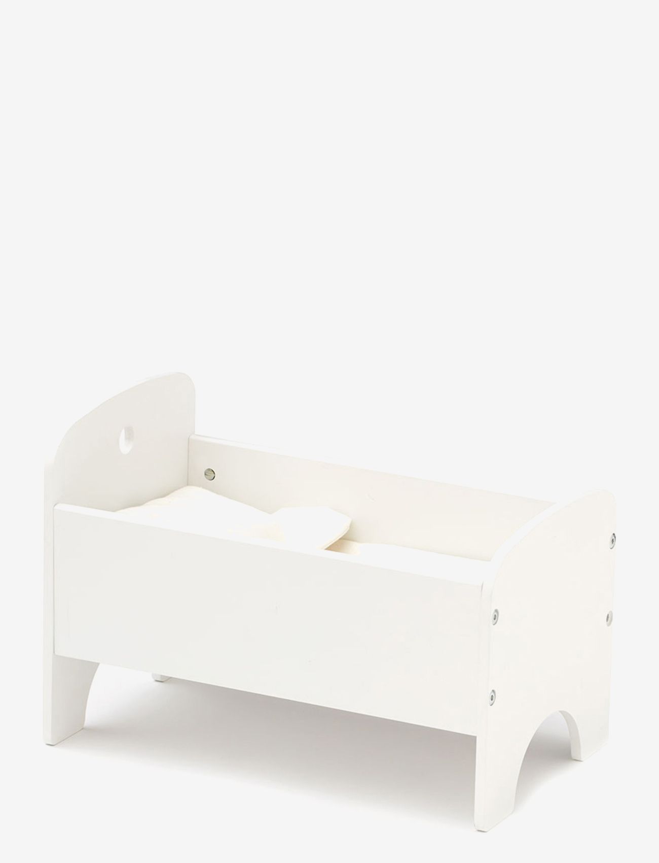 Kid's Concept - Dollbed white with bedset - dukkesenge - white - 1