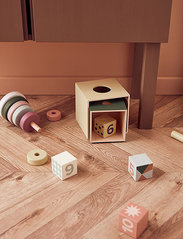 Kid's Concept - Cubes wood 5 pcs EDVIN - laveste priser - multi - 4