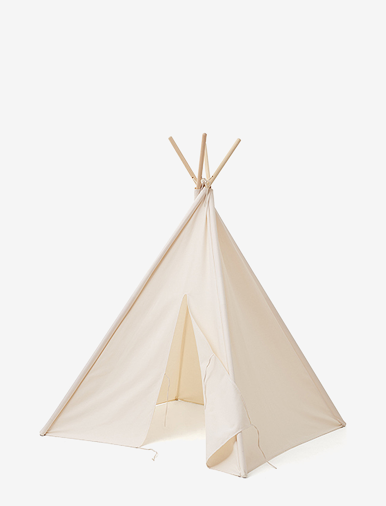Kid's Concept - Tipi tent off white - lektält - white - 0