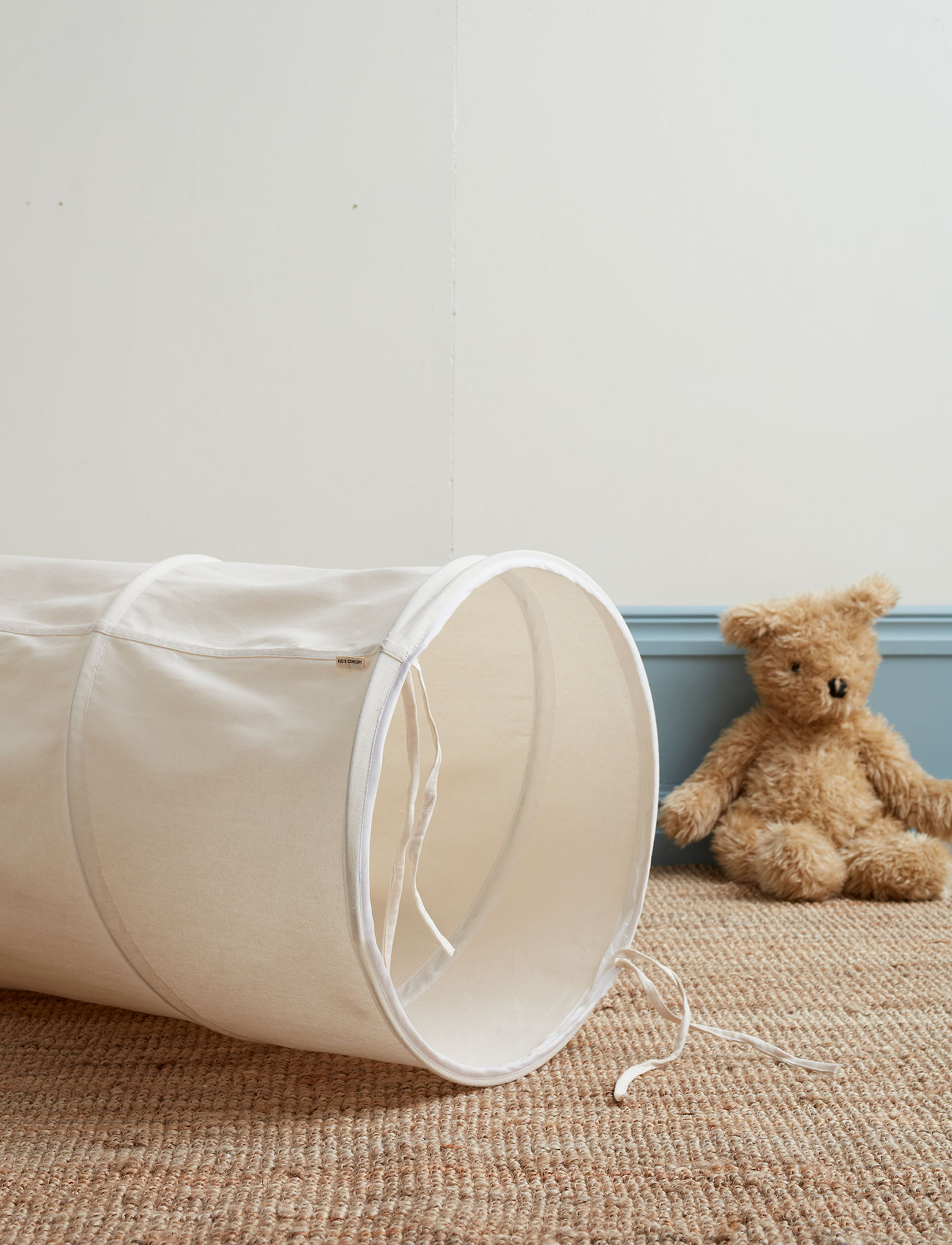 Kid's Concept - Tunnel off white - play tunnels - white - 3
