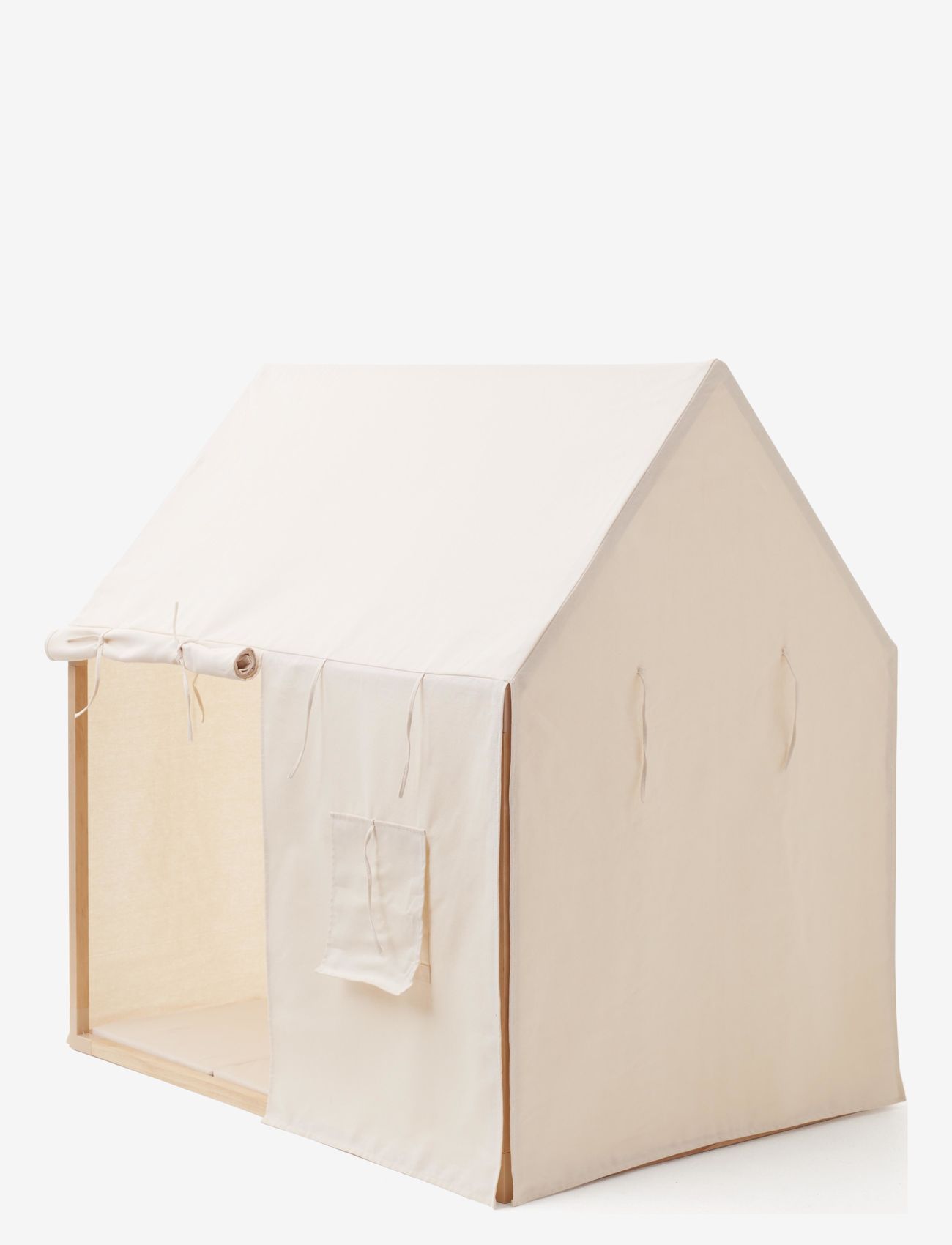 Kid's Concept - Play house tent off white - lektält & lektunnlar - white - 1