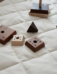 Kid's Concept - Stacking pyramid natural NEO - byggeklodser - nature,brown - 3