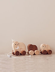 Kid's Concept - Mammoth family pull toy natural NEO - alhaisimmat hinnat - nature,brown - 2