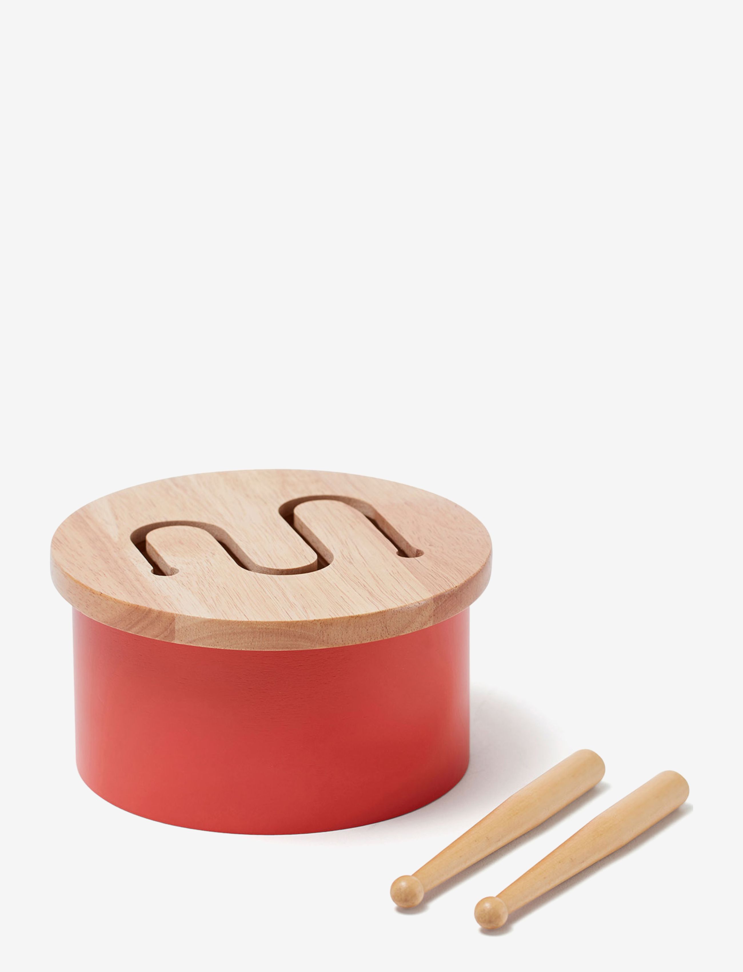 KID'S CONCEPT Drum Mini Rot - One Size - Kinder