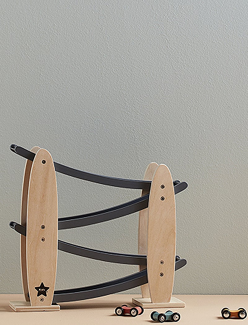 Kid's Concept - Car track natural/grey AIDEN - võistlusrajad - grey - 1