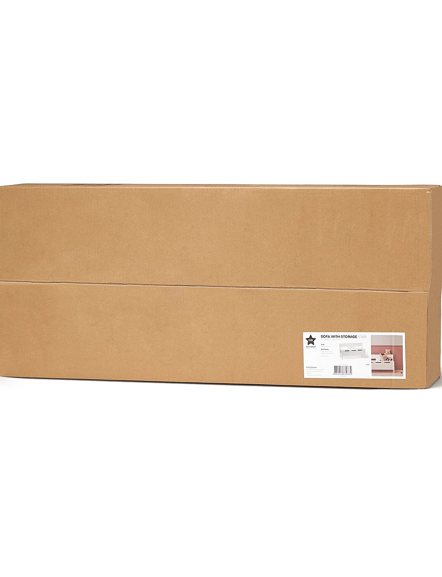 Kid's Concept - Sofa with storage white STAR - förvaringsmöbler - white - 4