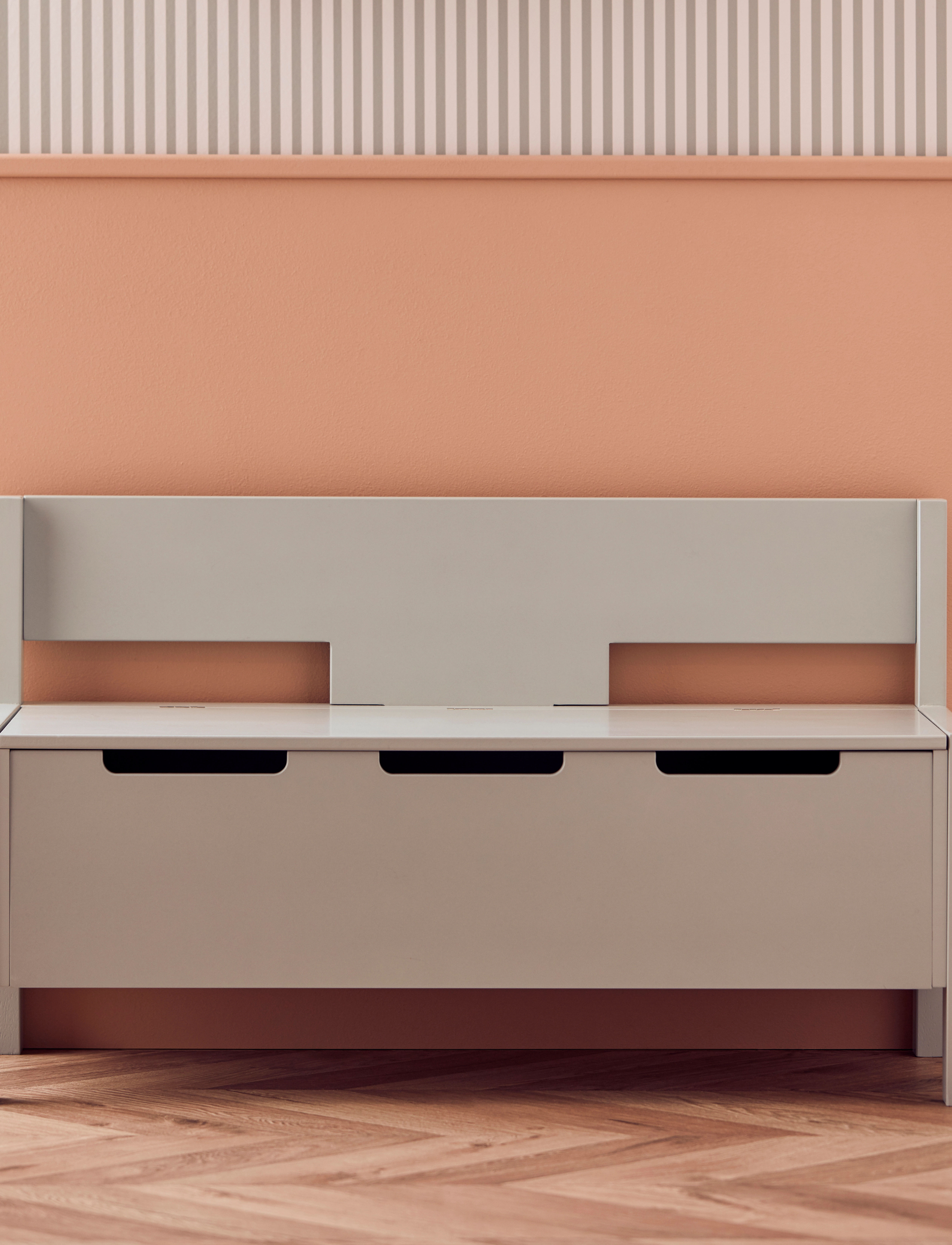 Kid's Concept - Sofa with storage light green STAR - uzglabāšanas mēbeles - green - 3