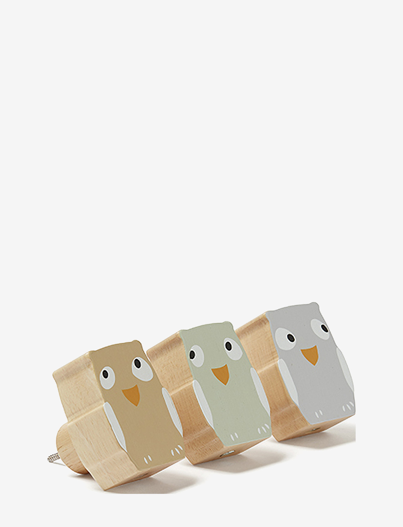 Kid's Concept - Hooks owls 3 set EDVIN - de laveste prisene - multi,nature - 0