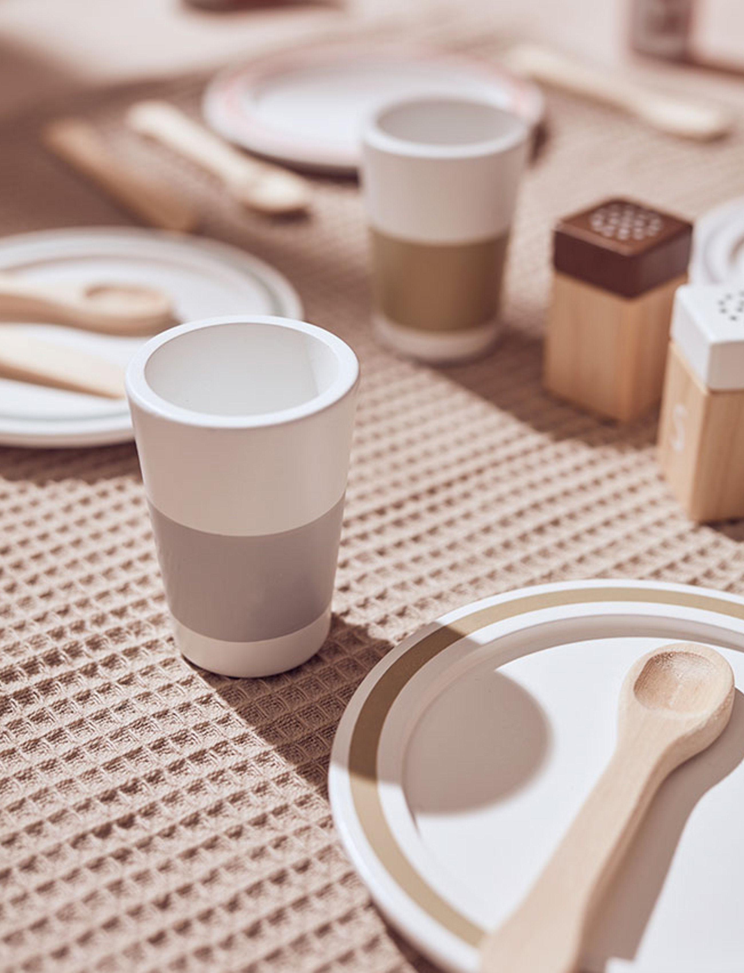Kid's Concept - Dinnerware 4 play set BISTRO - tilbehør til legekøkkener - multi - 5