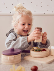 Kid's Concept - Cookware play set BISTRO - tilbehør til lekekjøkken - purple,nature - 4