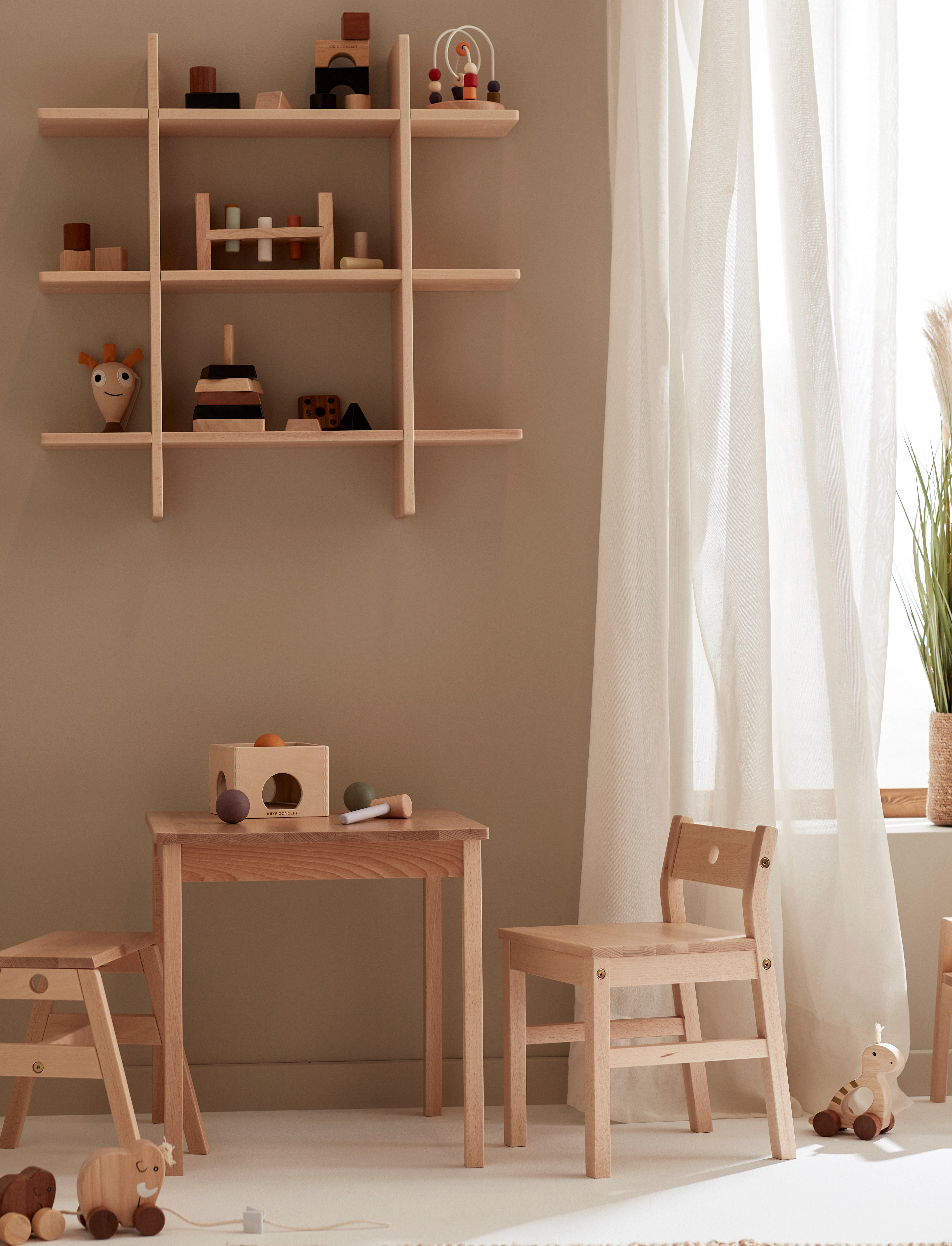 Kid's Concept - Chair SAGA Blonde - toolid ja pingid - nature - 5