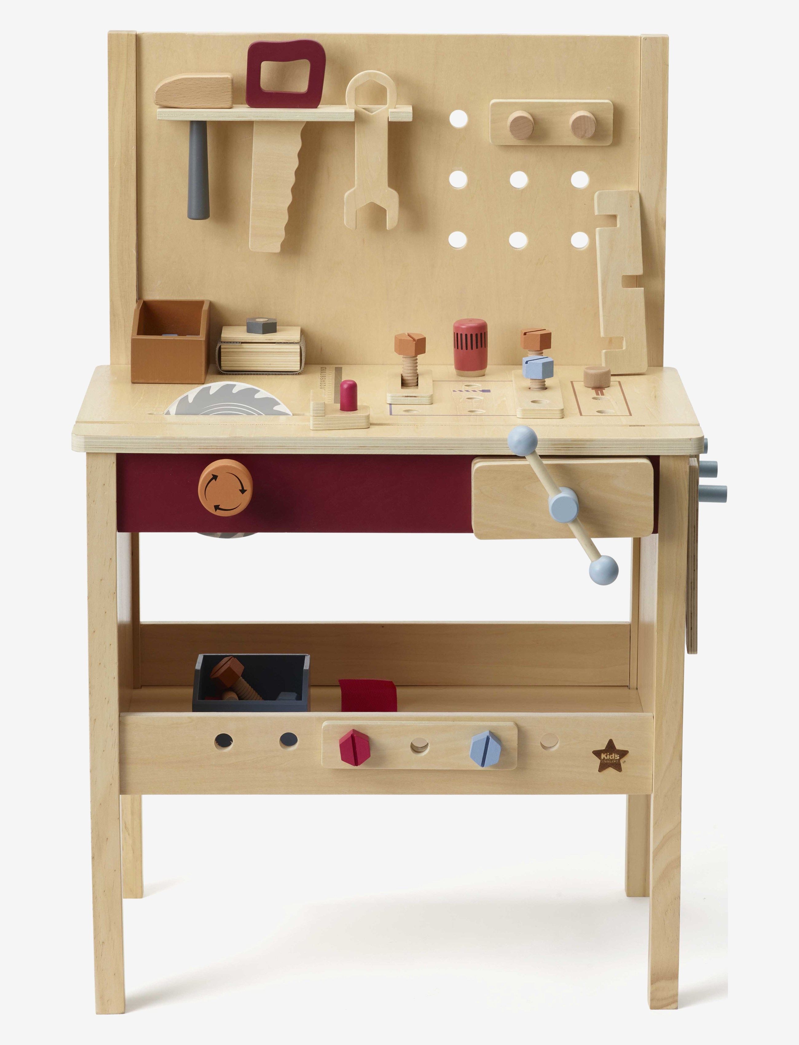 KID'S CONCEPT Tool Bench Kid's Hub Patterned - One Size - Kinder