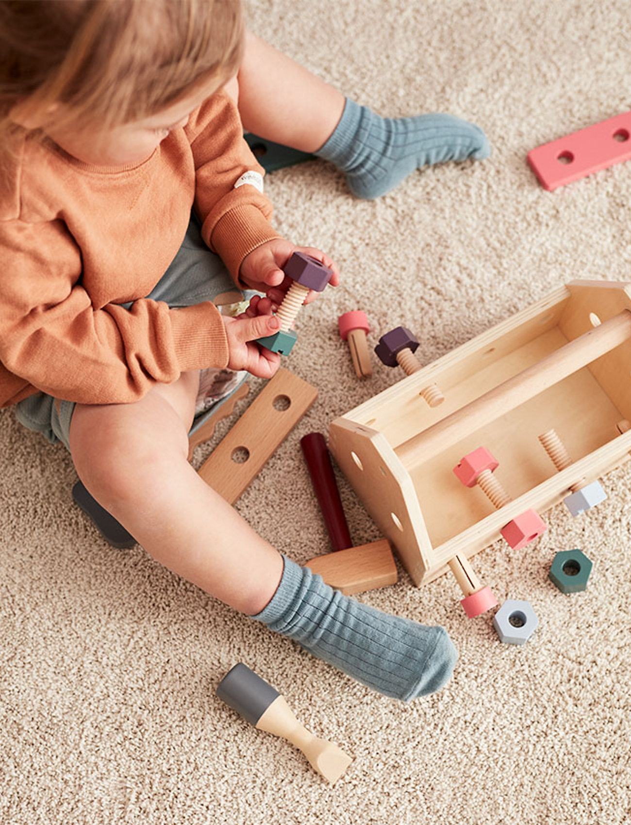 Kid's Concept Tool Box Kid's Hub, Børn, Toy Tools, Multi/mønstret, Str: ONE SIZE