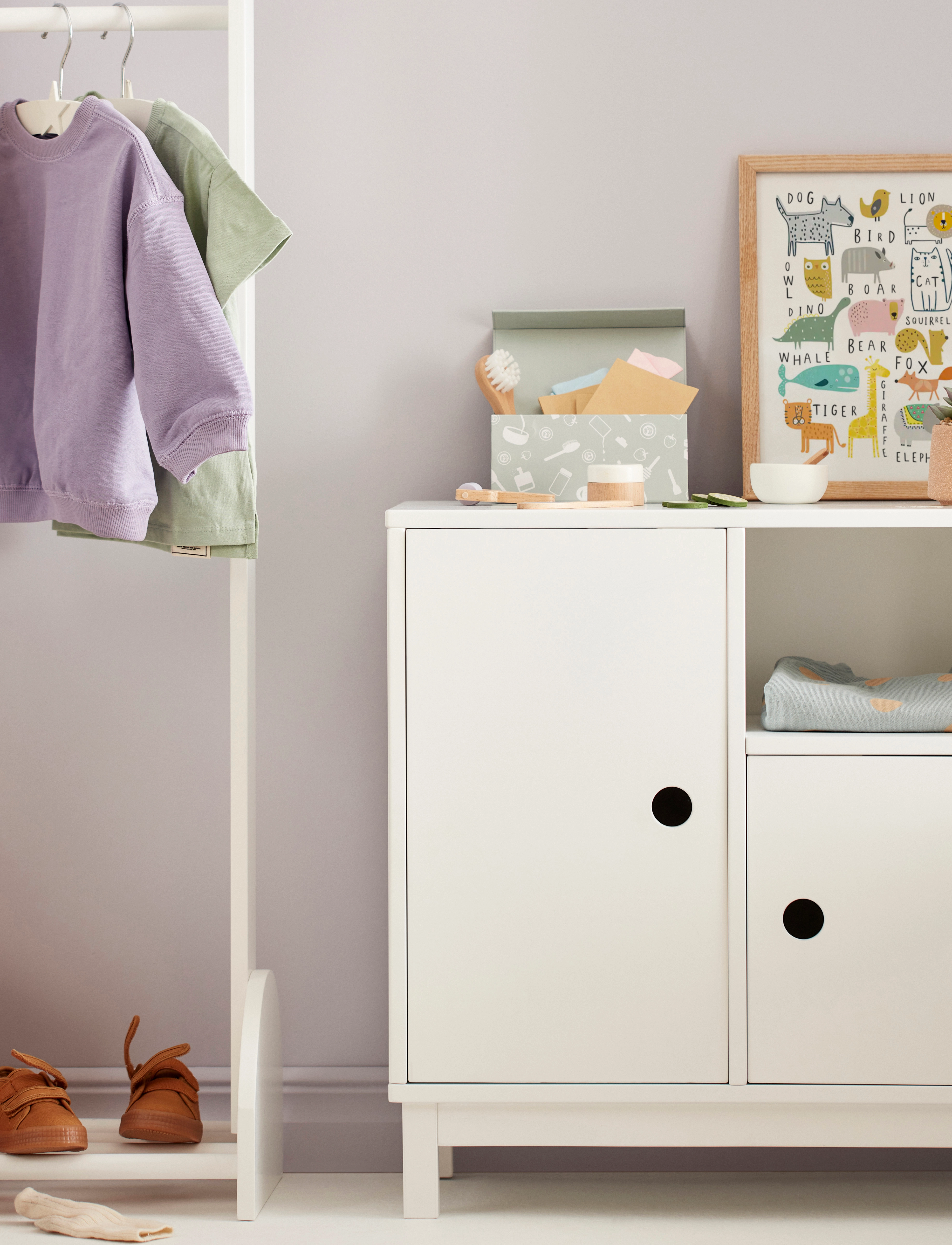 Kid's Concept - Cabinet white STAR - møbler - white - 3