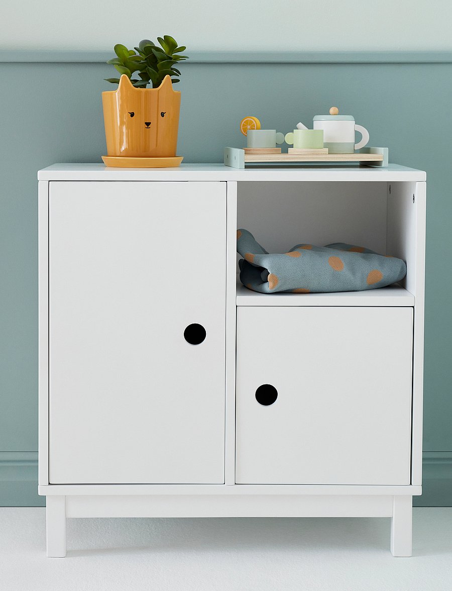 Kid's Concept - Cabinet white STAR - möbel mit aufbewahrungsfunktion - white - 5