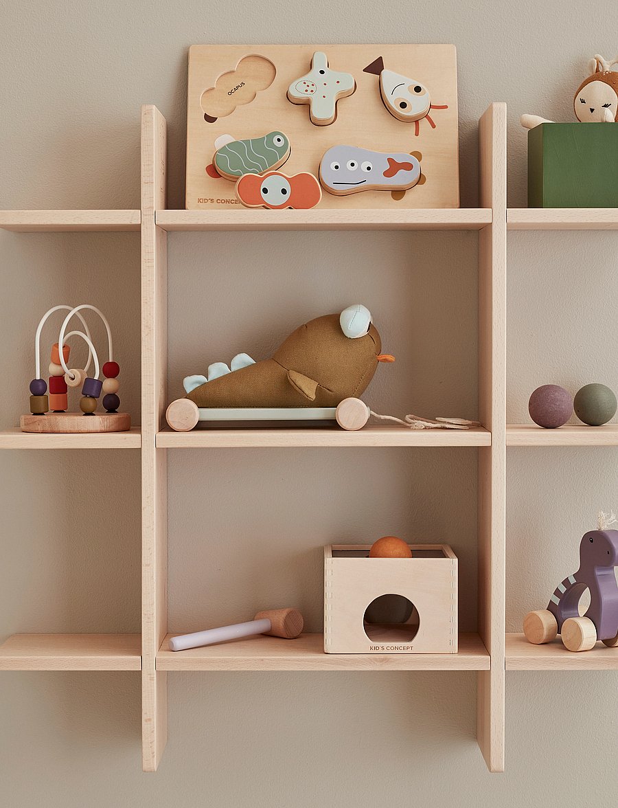 Kid's Concept - Wallshelf SAGA Blonde - nature - 0