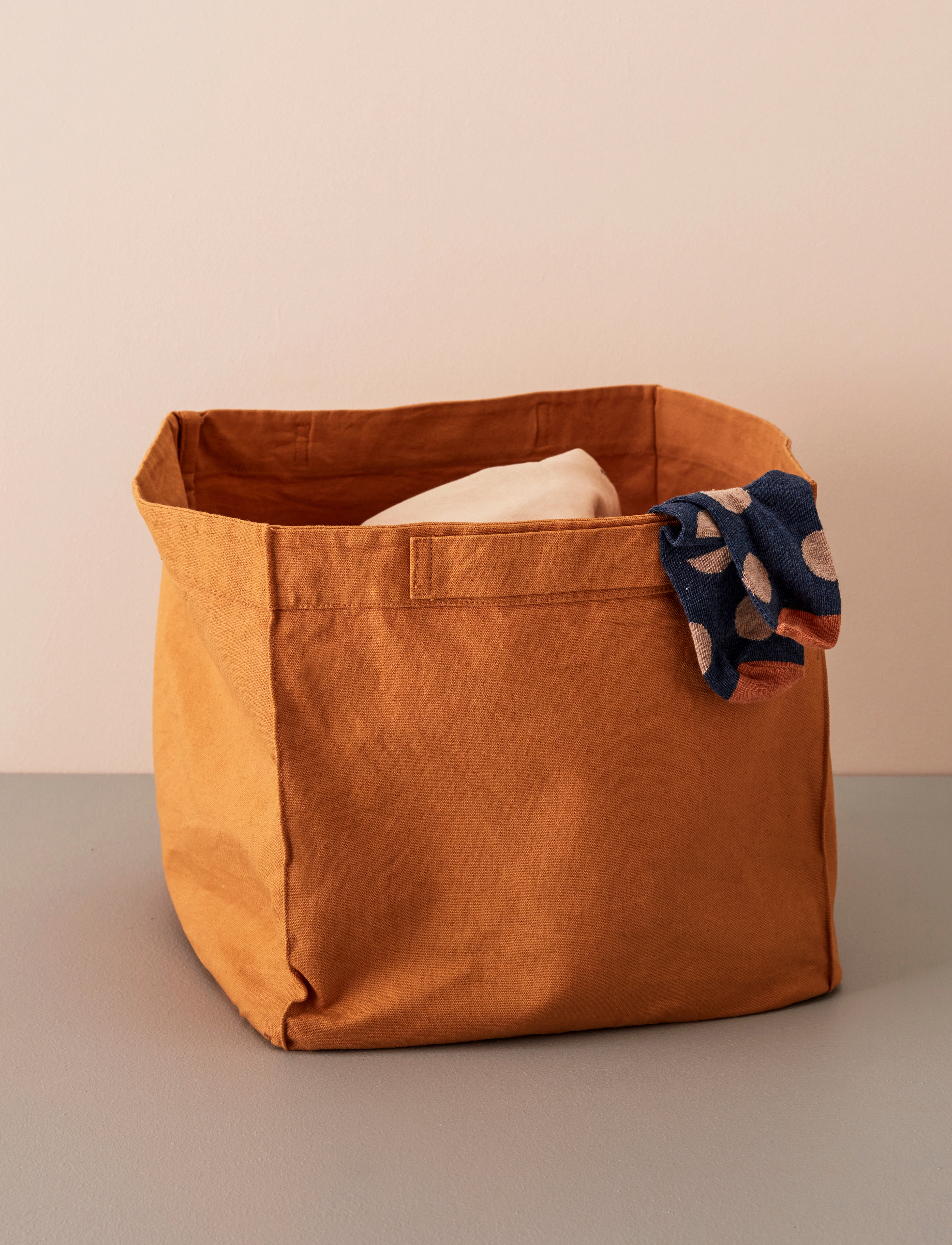 Kid's Concept - Storage textile 30x30 cm brown - brown - 1