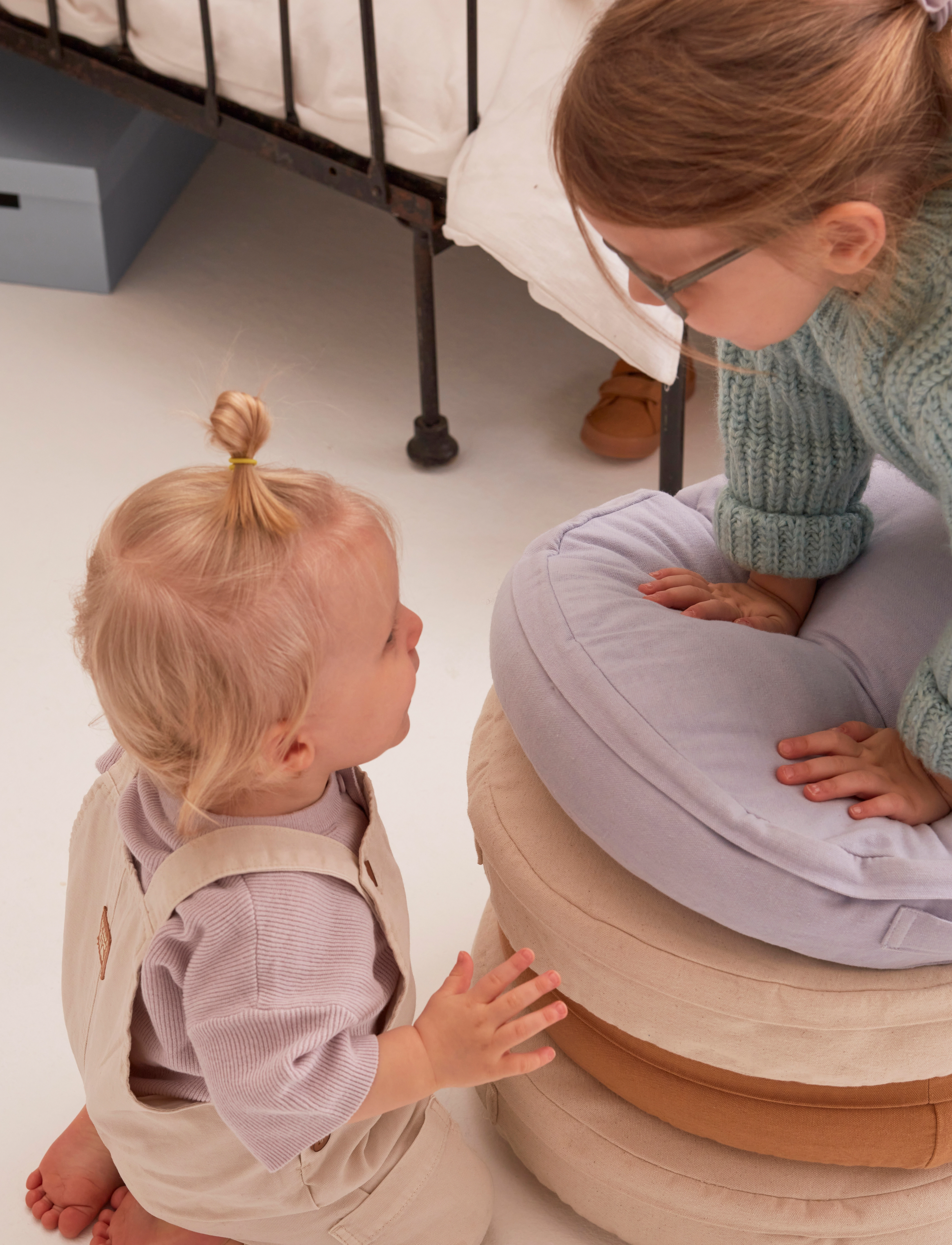 Kid's Concept - Floor cushion 40 cm lilac - purple - 4