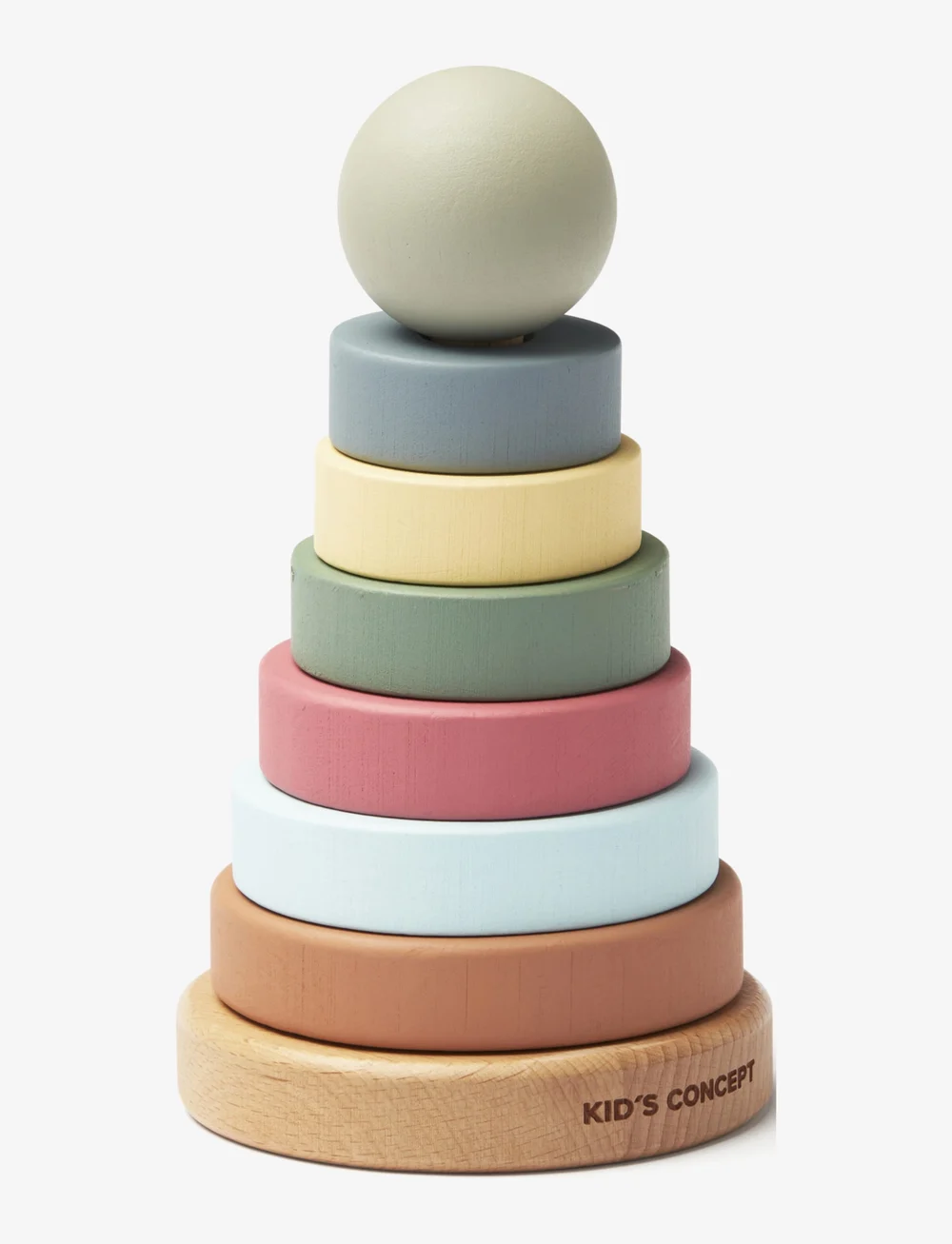 Kid's Concept - Stacking rings EDVIN - stapelklötze - multi - 1