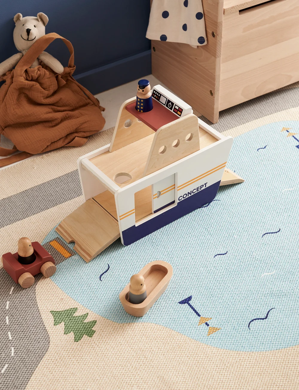 Kid's Concept - Rug 130x160 AIDEN - stačiakampiai kilimai - multi - 4