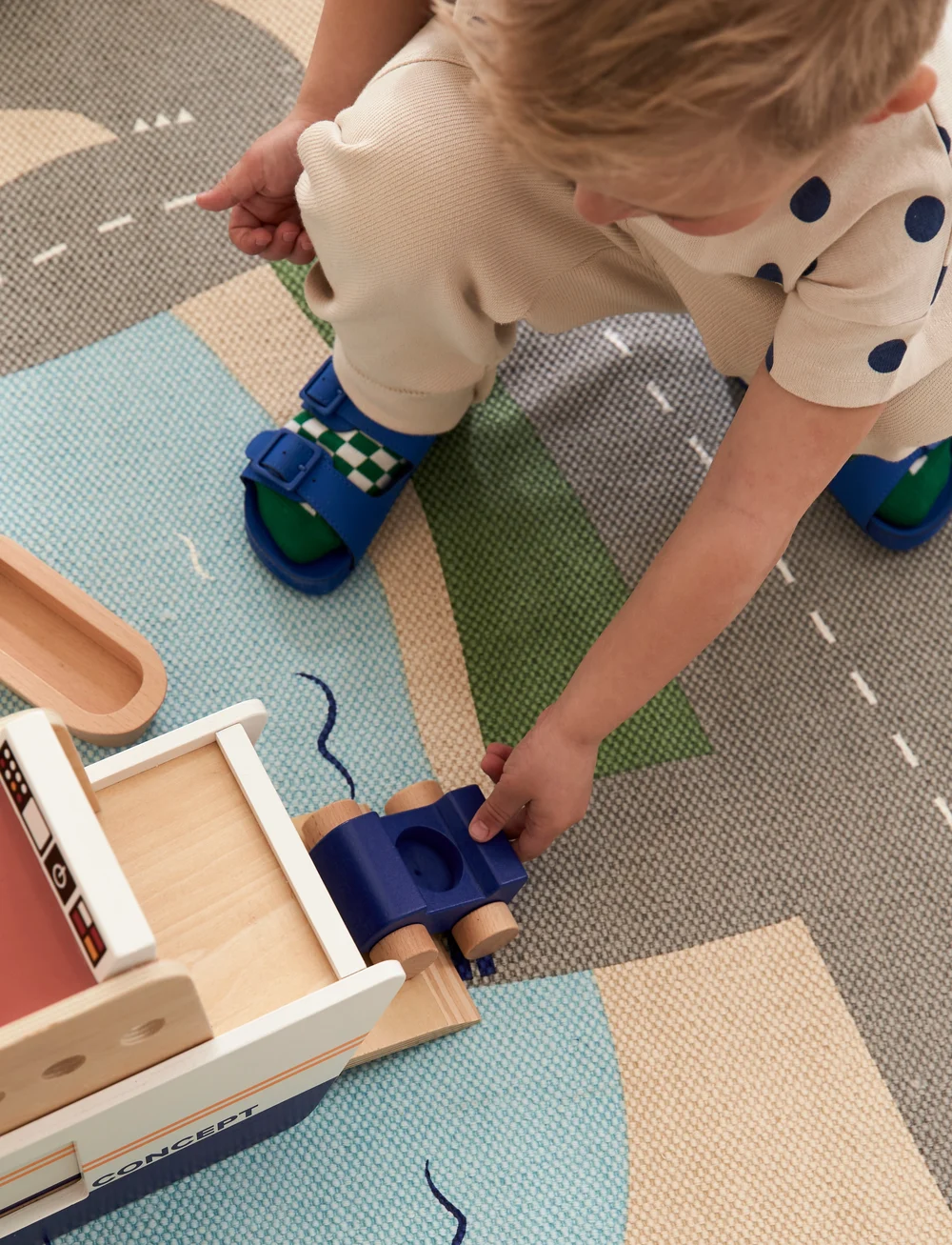 Kid's Concept - Rug 130x160 AIDEN - stačiakampiai kilimai - multi - 5