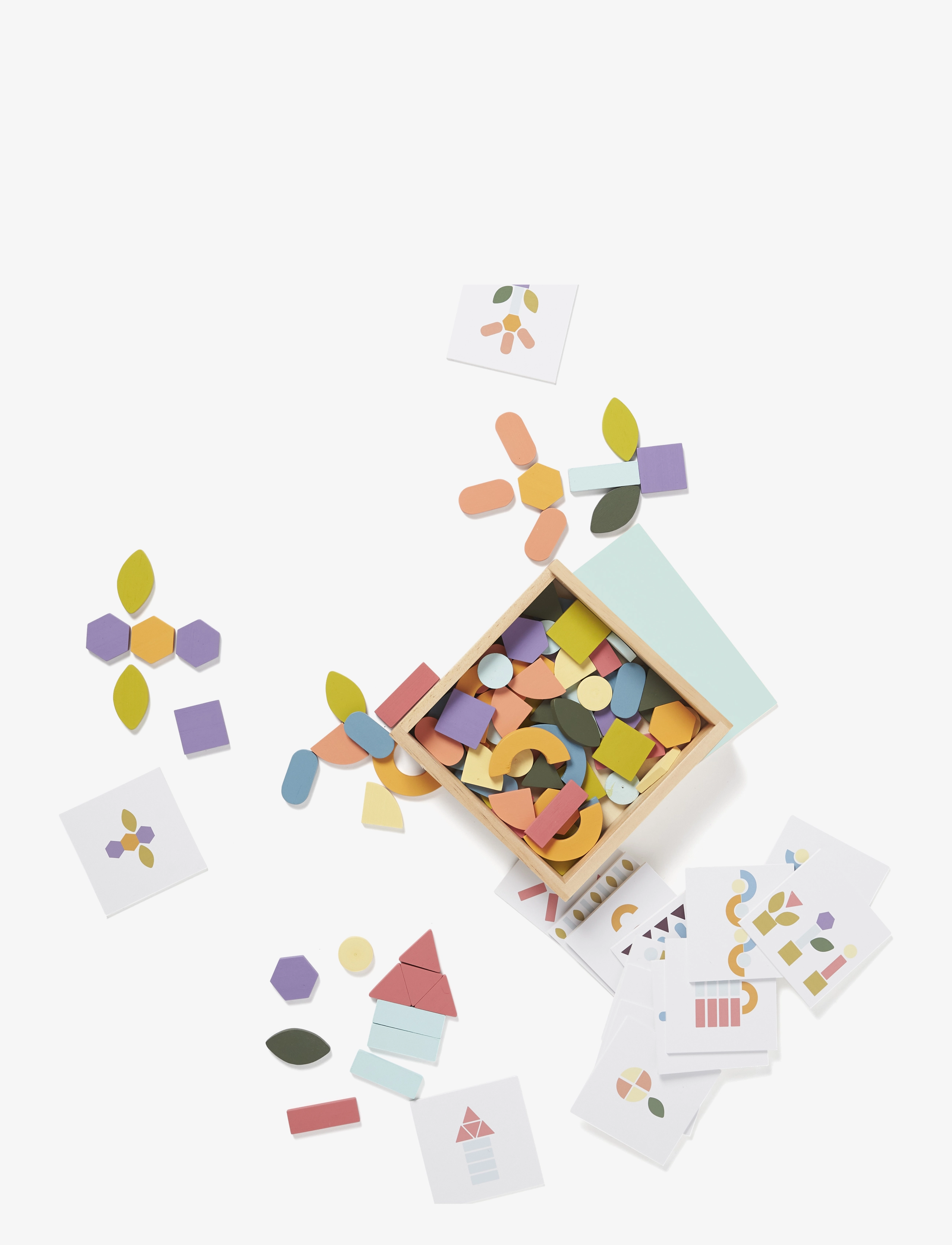 KID'S CONCEPT Mosaic Puzzle Box Patterned - One Size - Kinder