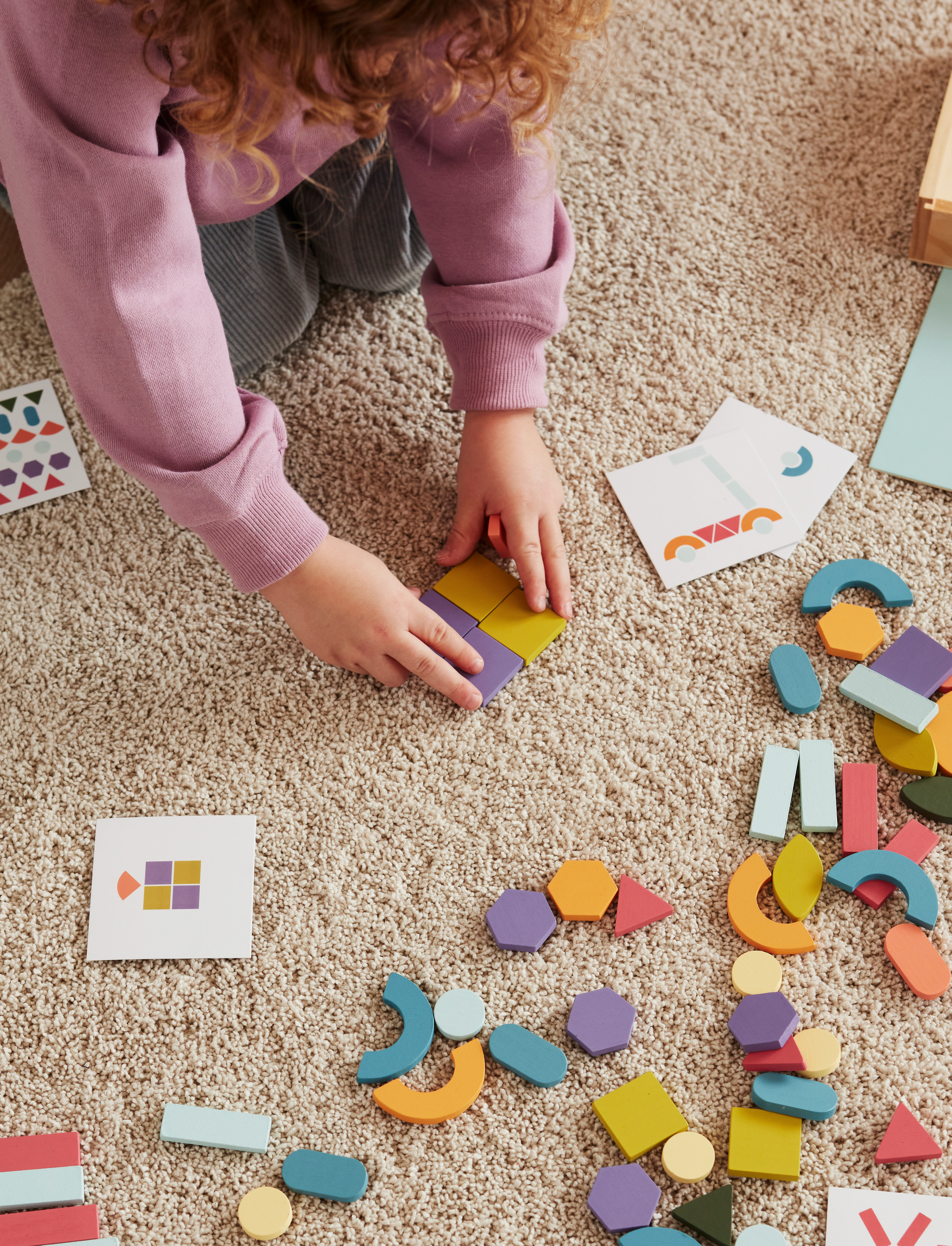 Kid's Concept Mosaic Puzzle Box, One Size, Puzzles, Mehrfarbig/gemustert - Pedagogical Kinder