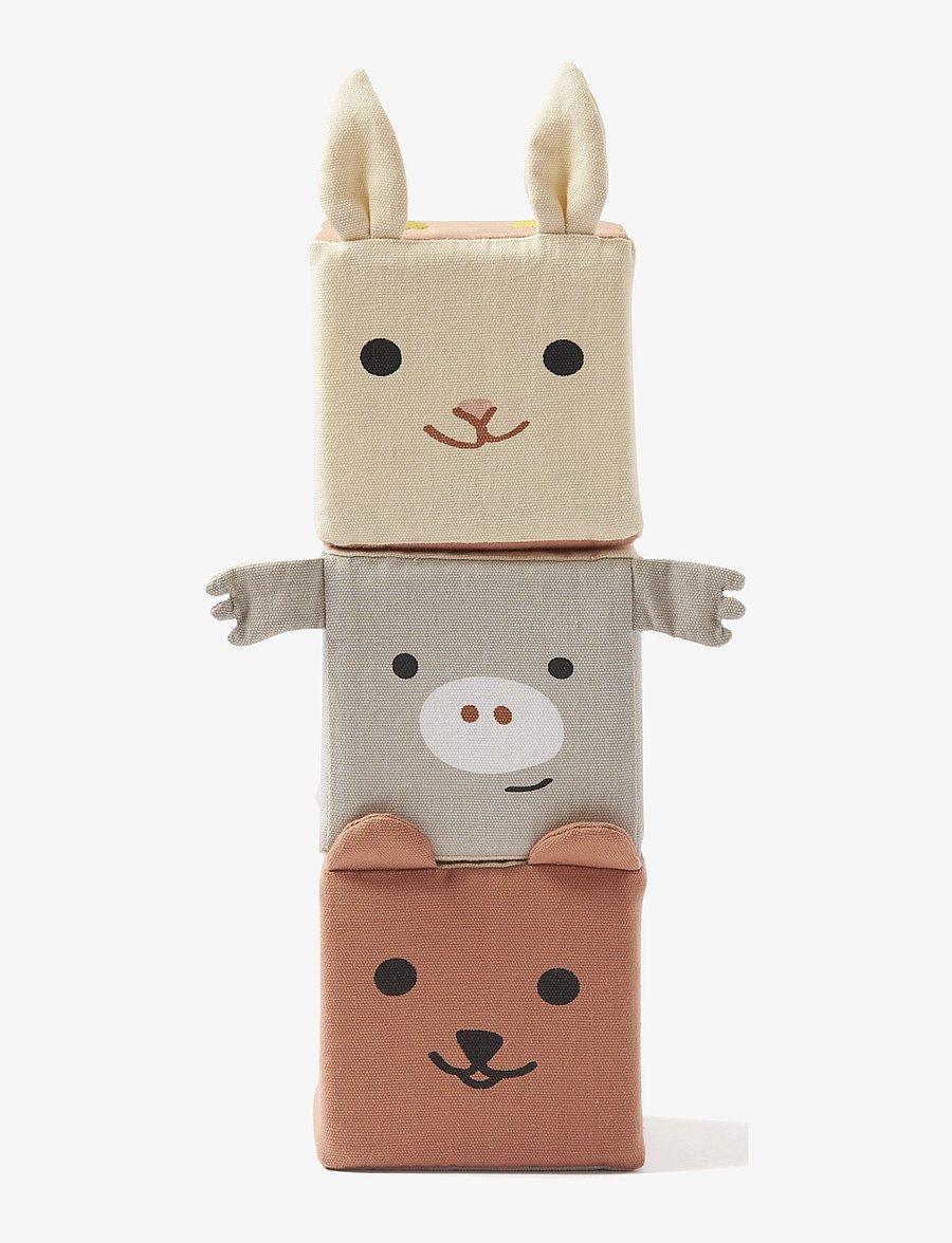 Kid's Concept - Play cubes textile EDVIN - die niedrigsten preise - multi - 1