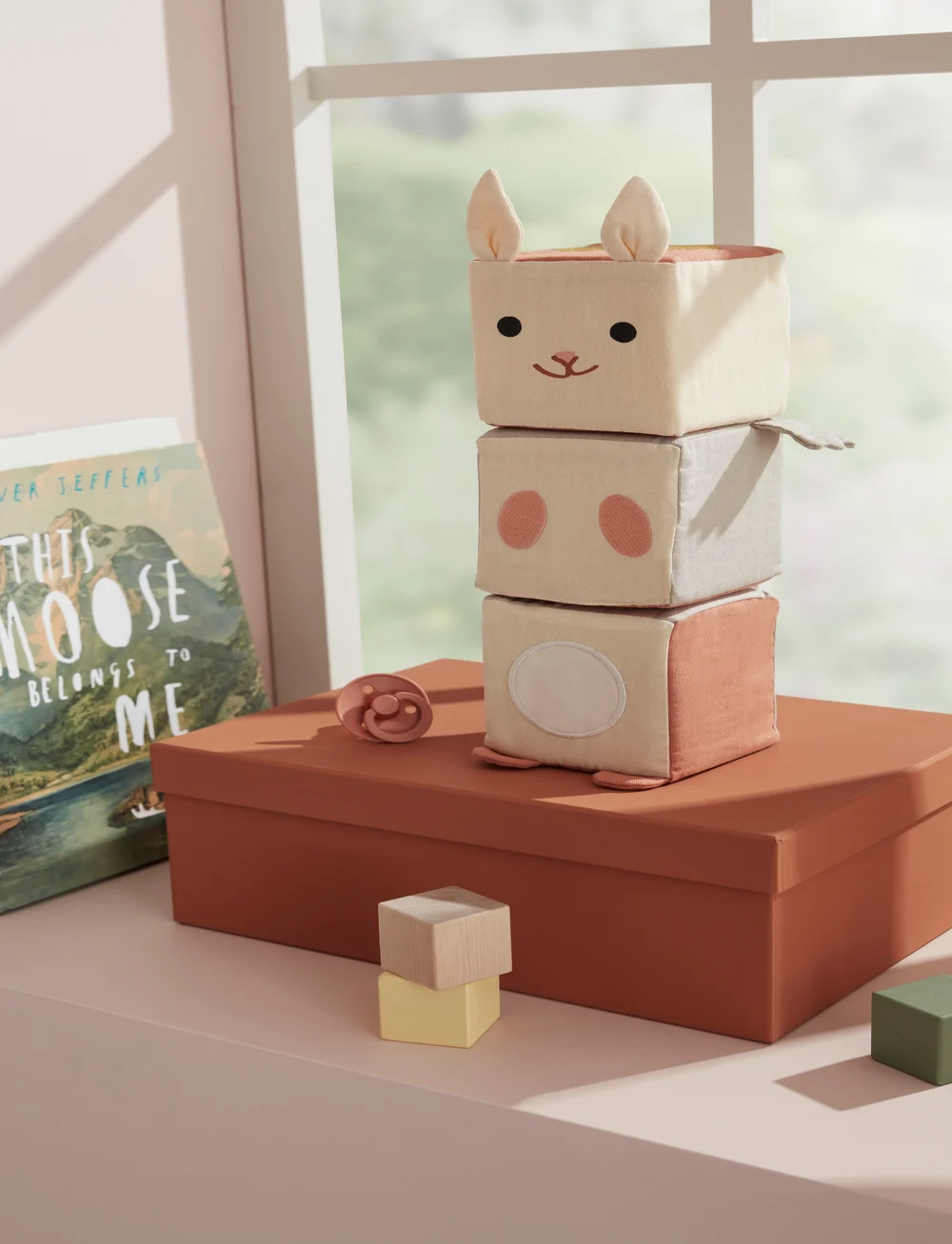 Kid's Concept - Play cubes textile EDVIN - stapelklötze - multi - 5