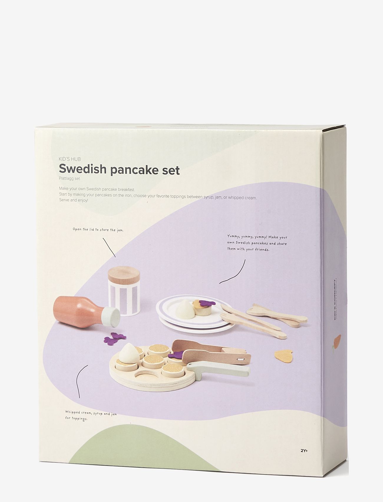 Kid's Concept - Swedish pancake set KID'S HUB - spielzeuglebensmittel & -torten - multi coloured - 3