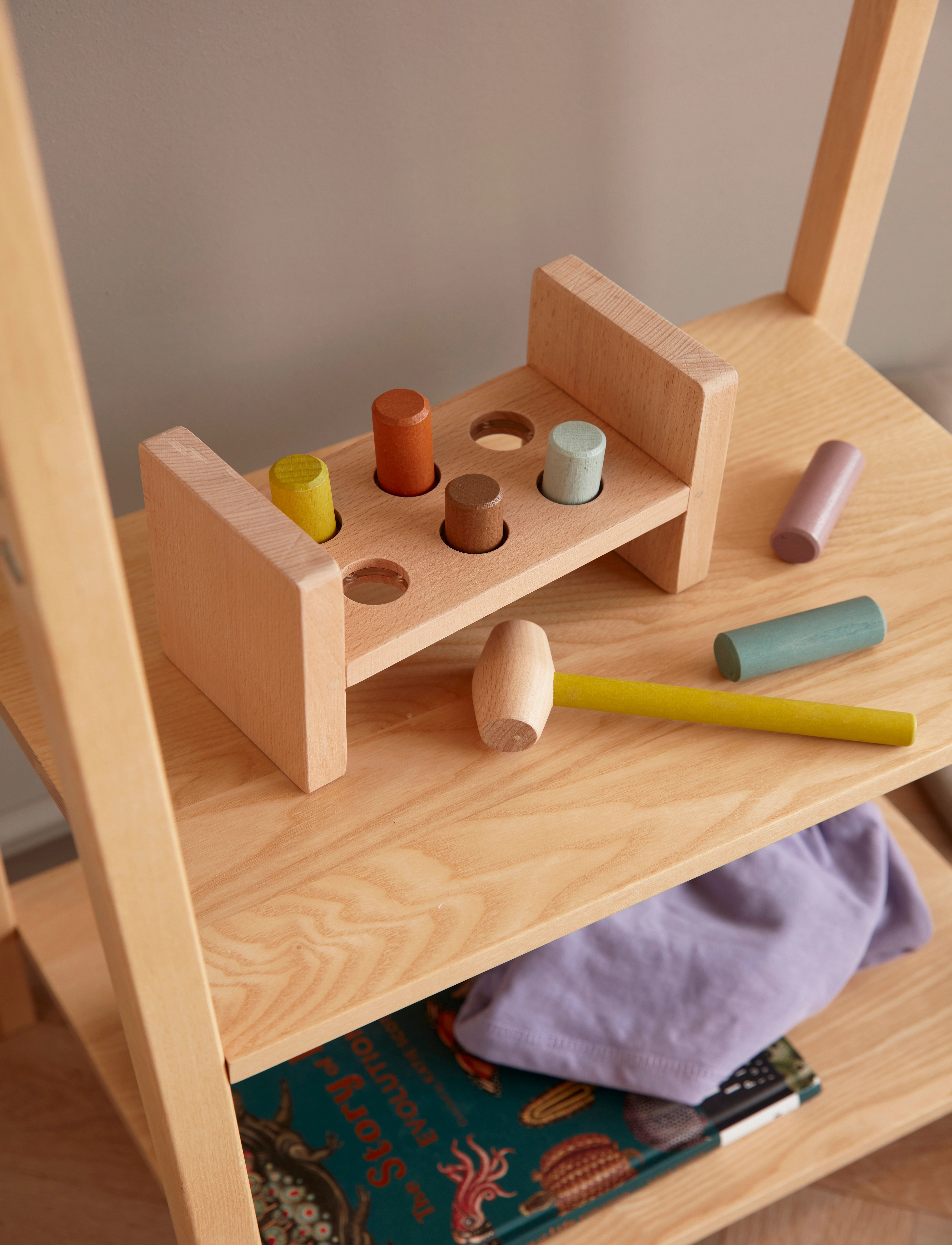 Kid's Concept Hammerbench Multi Neo, One Size, Educational Spielzeug, Mehrfarbig/gemustert - Activity Kinder
