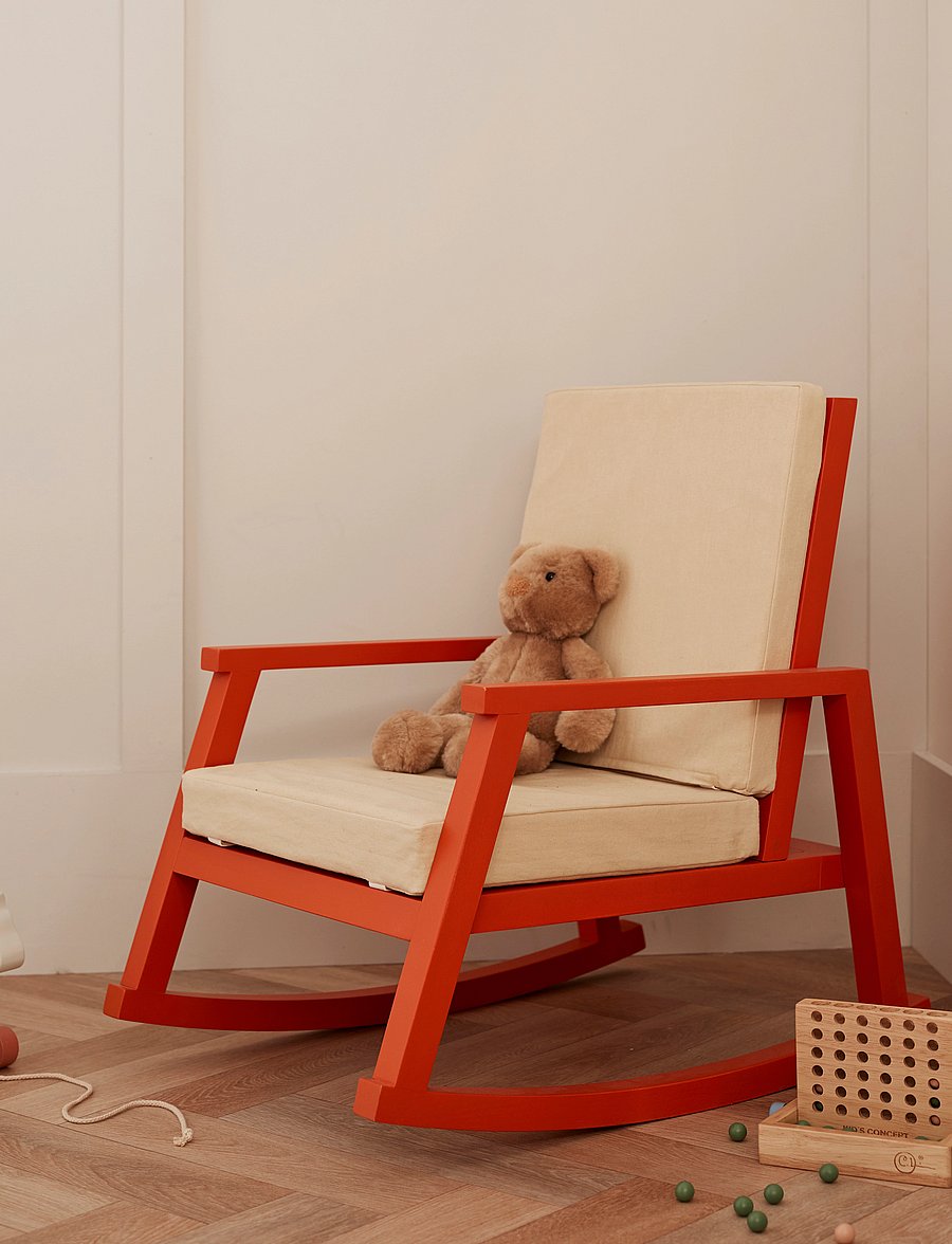 Kid's Concept - Rocking chair CARL LARSSON - poufs & lehnstühle - multi - 0