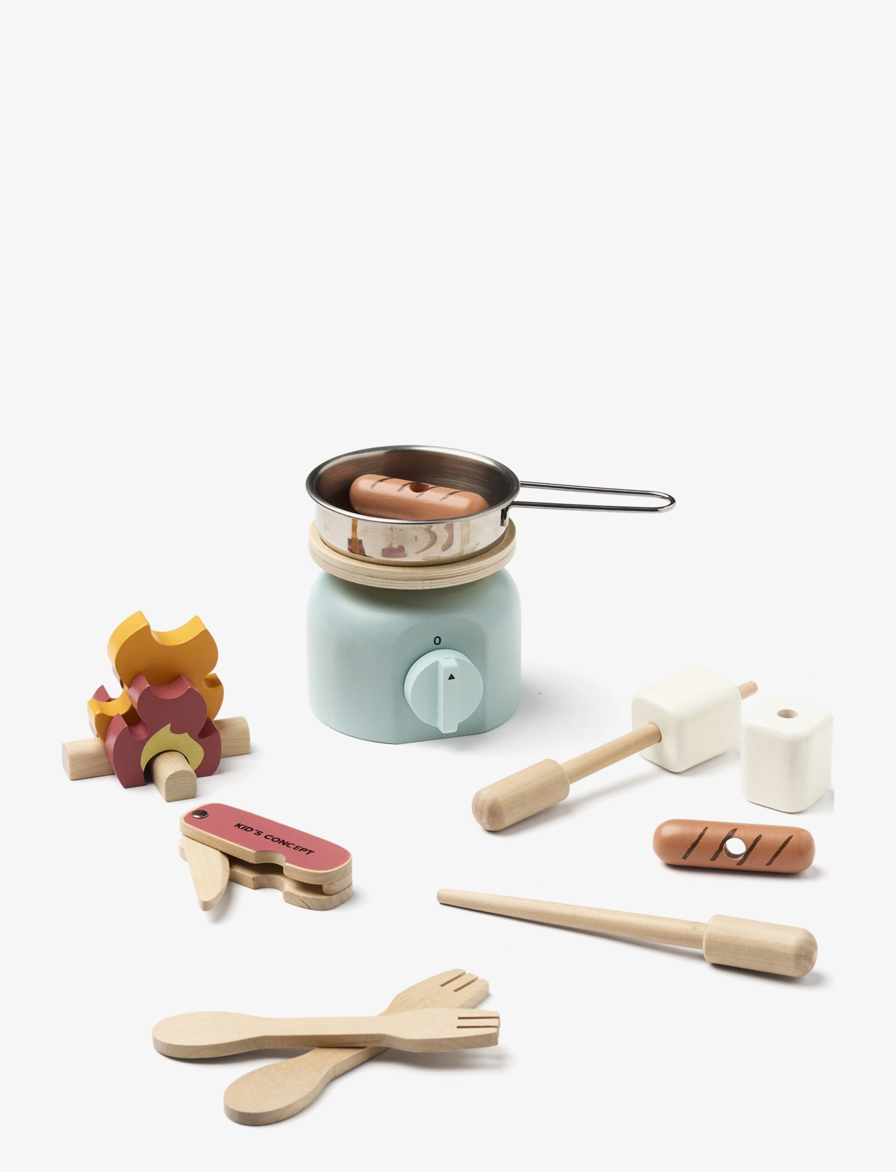 Kid's Concept Camping Cooker Set Hub, One Size, Toy Kitchen & Accessories, Mehrfarbig/gemustert - Kinder