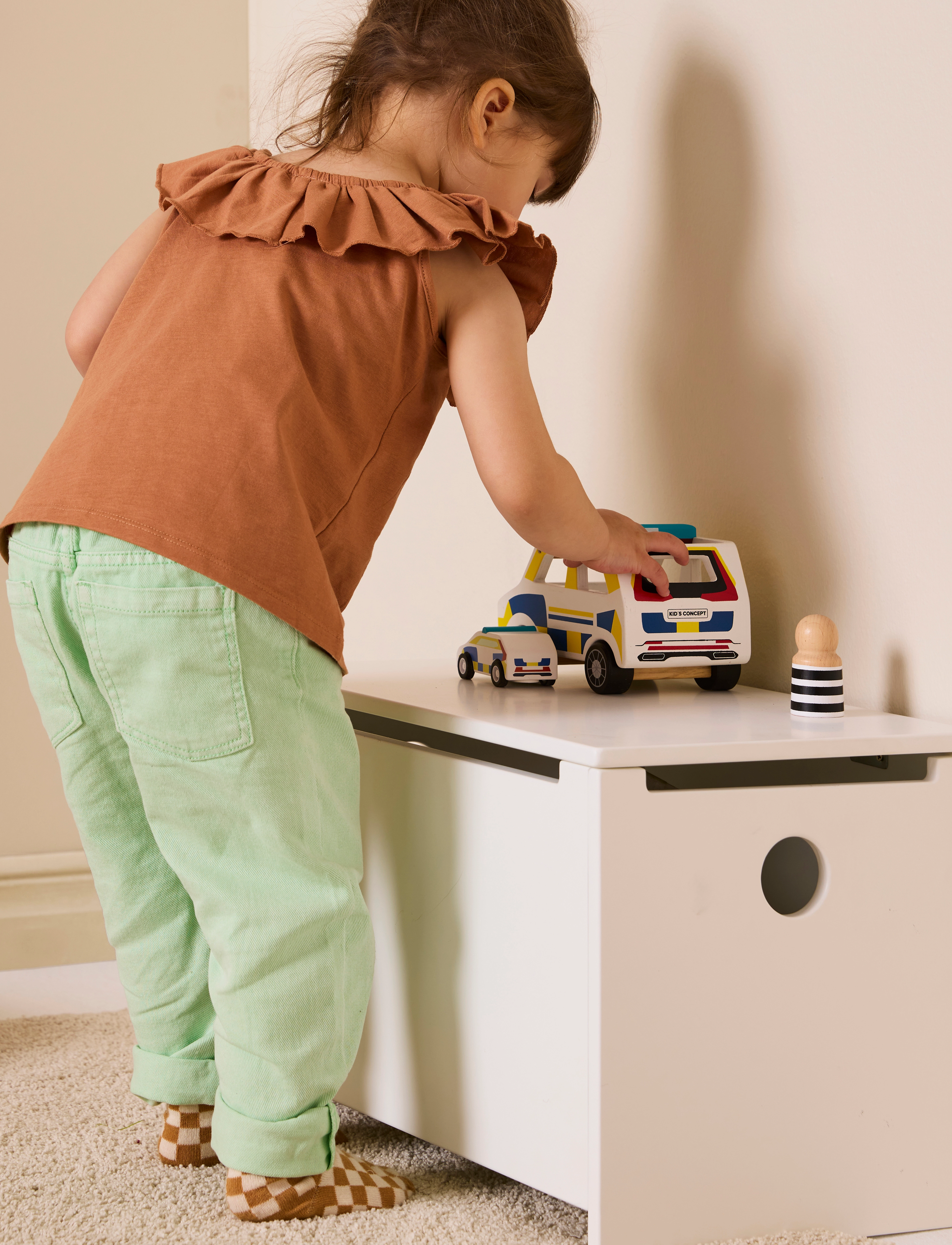 Kid's Concept Chest White Star, One Size, Storage, Weiß - Storage Boxes, Kinder