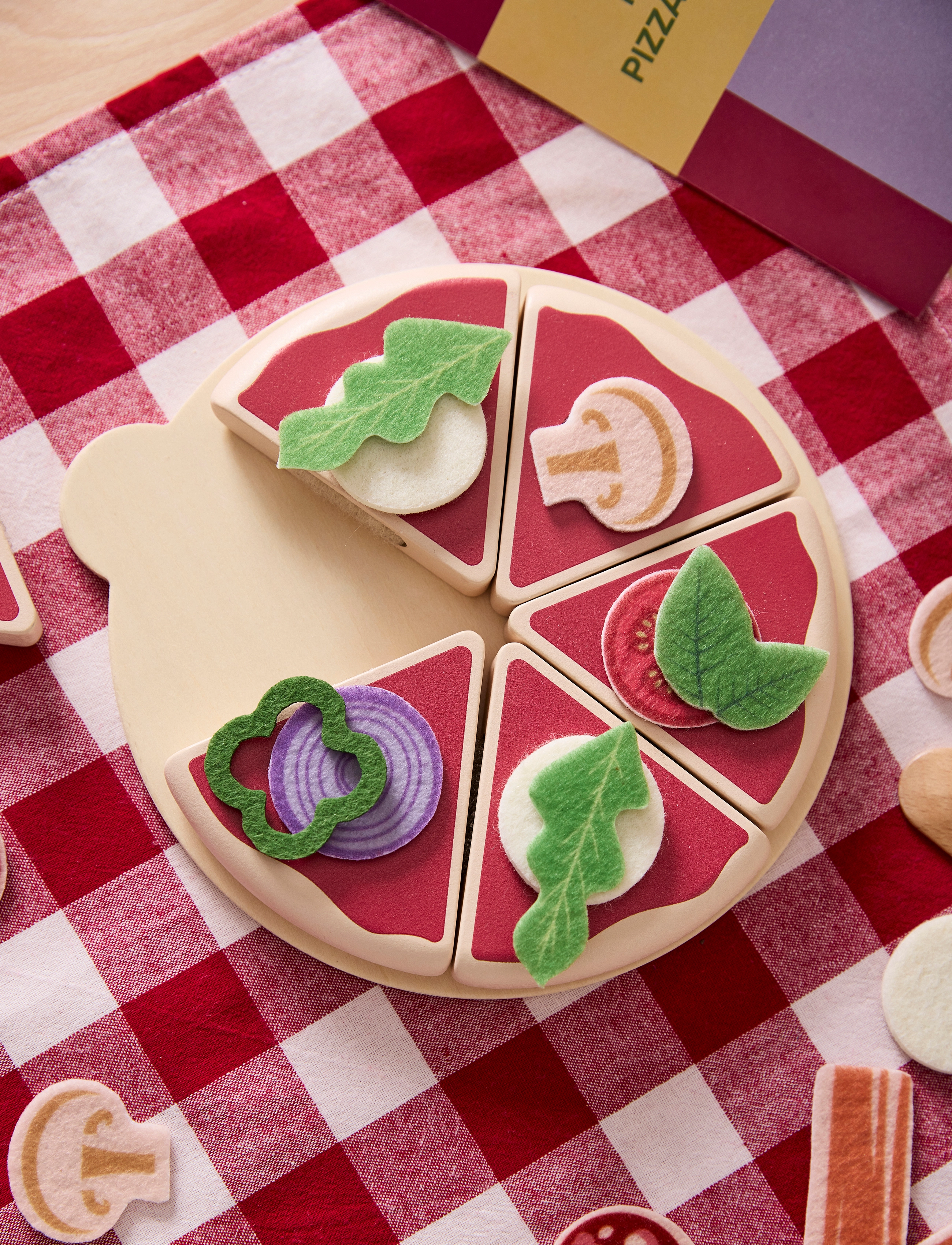 Kid's Concept Pizza Kit Kid's Hub, One Size, Multi/patterned, Legetøjskøkken Og Tilbehør > Legetøjsmad Og -Kager, Børn